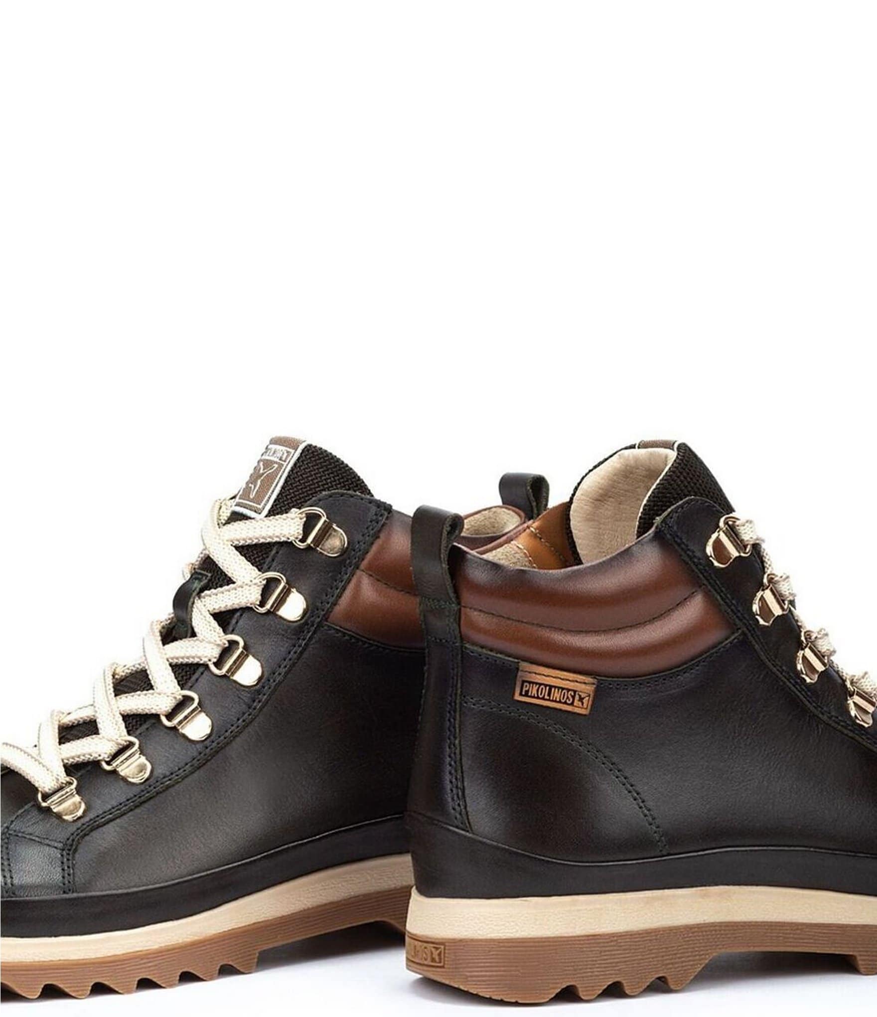 Pikolinos Women's Vigo W3W Leather Lug Sole Booties