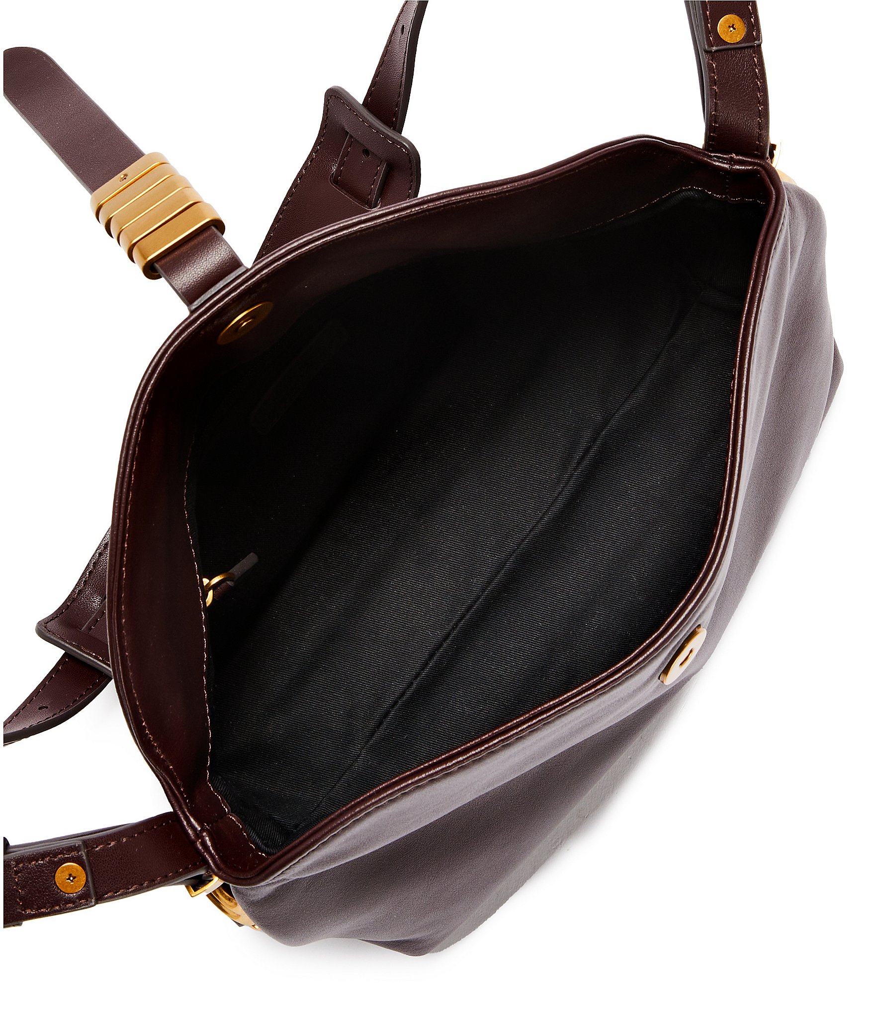 PINKO Mini Saddle Baguette Shoulder Bag