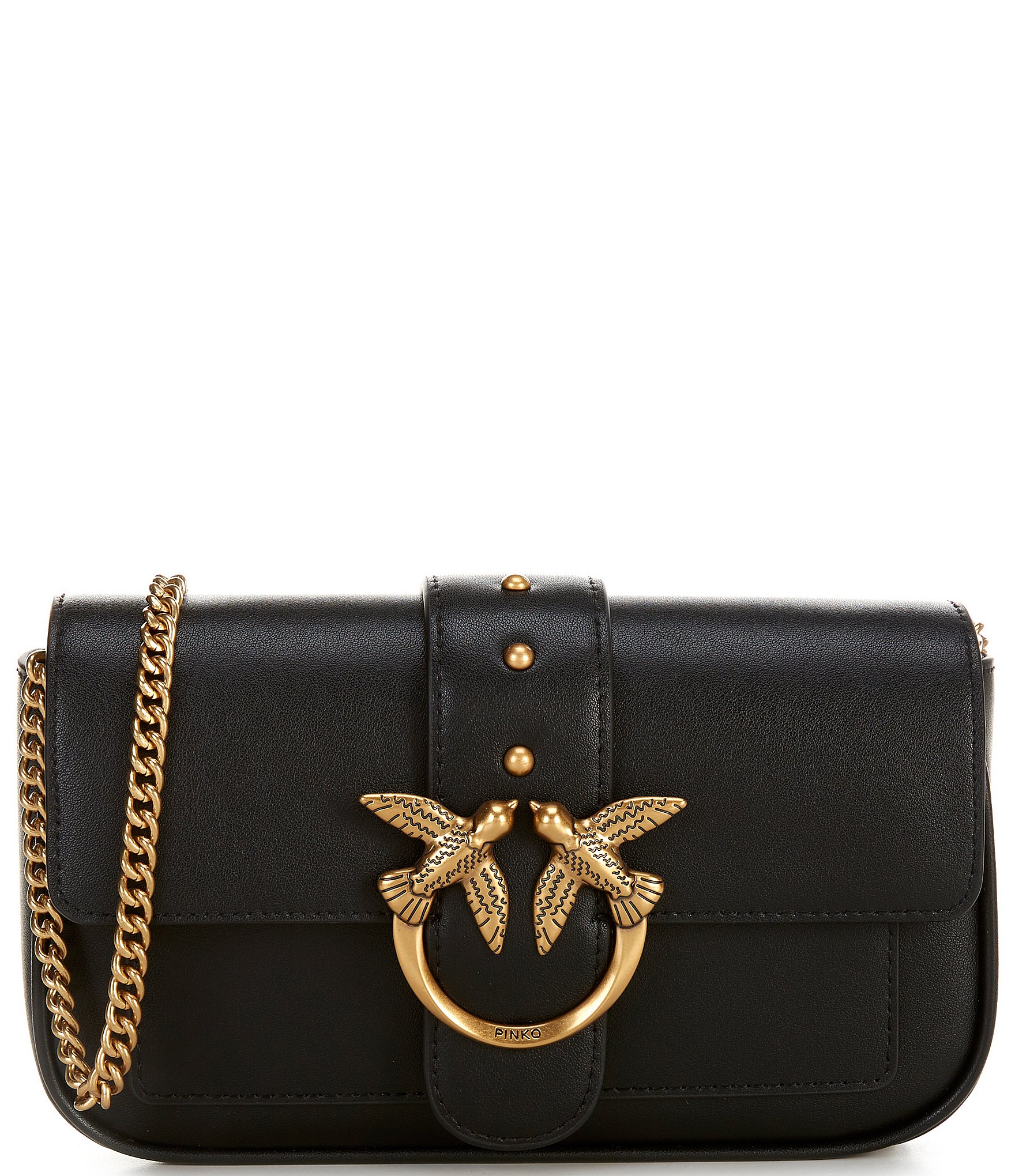 ショルダーバッグ・ポシェット Pinko Classic Love Bag One Simply PINKO Pocket Love One Simply Crossbody Bag | Dillard's
