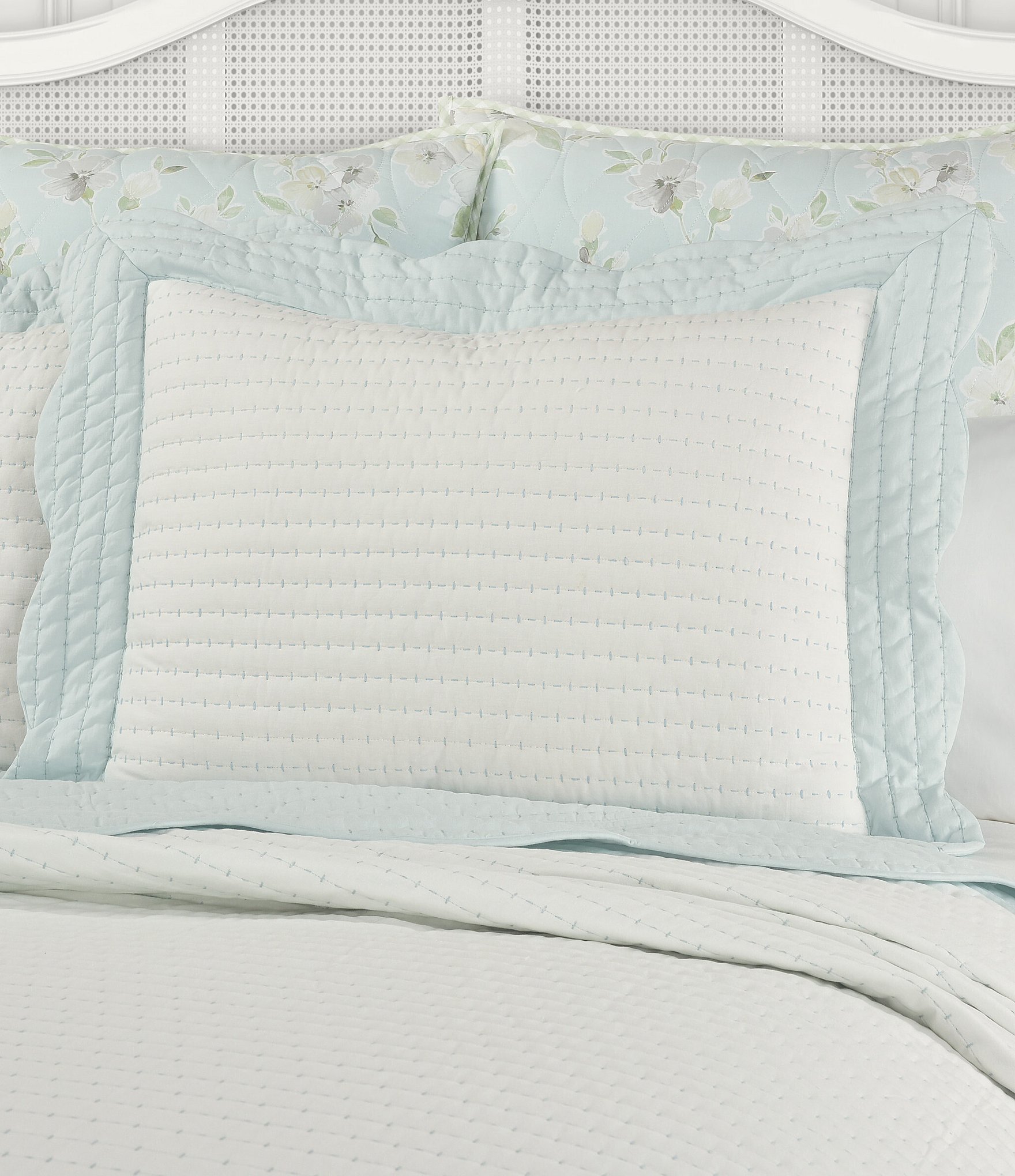 Piper & Wright Amherst Collection Quilted Reversible Pillow Sham