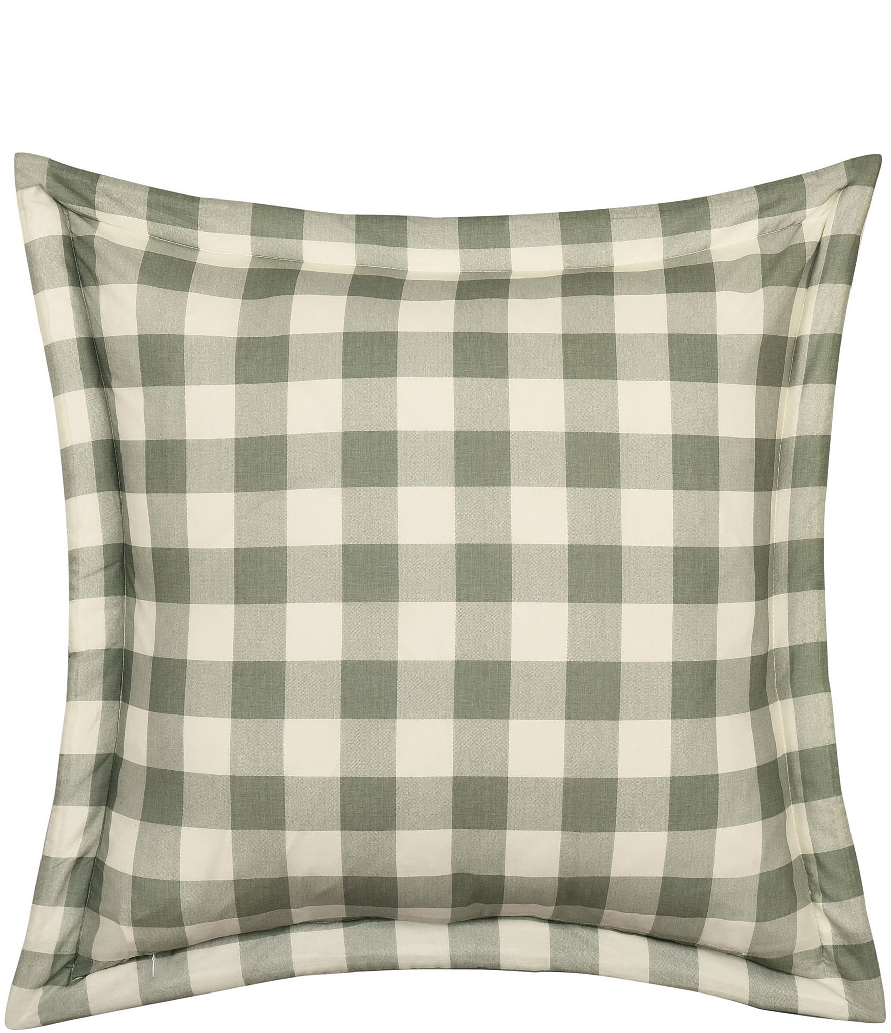 Piper & Wright Eloise Gingham Checked Plaid Euro Sham
