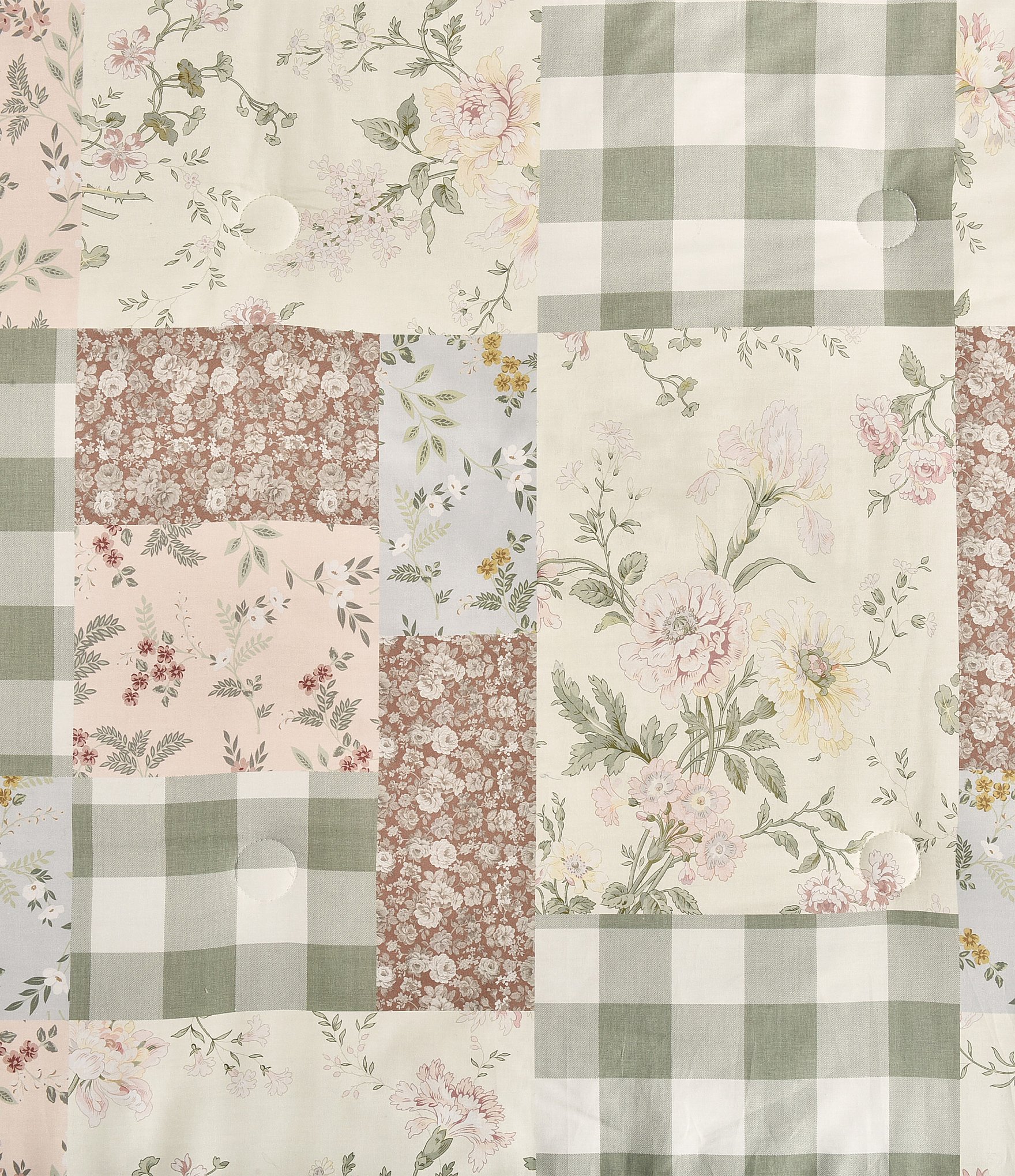 Piper & Wright Eloise Stunning Patchwork Floral Mini Comforter Set