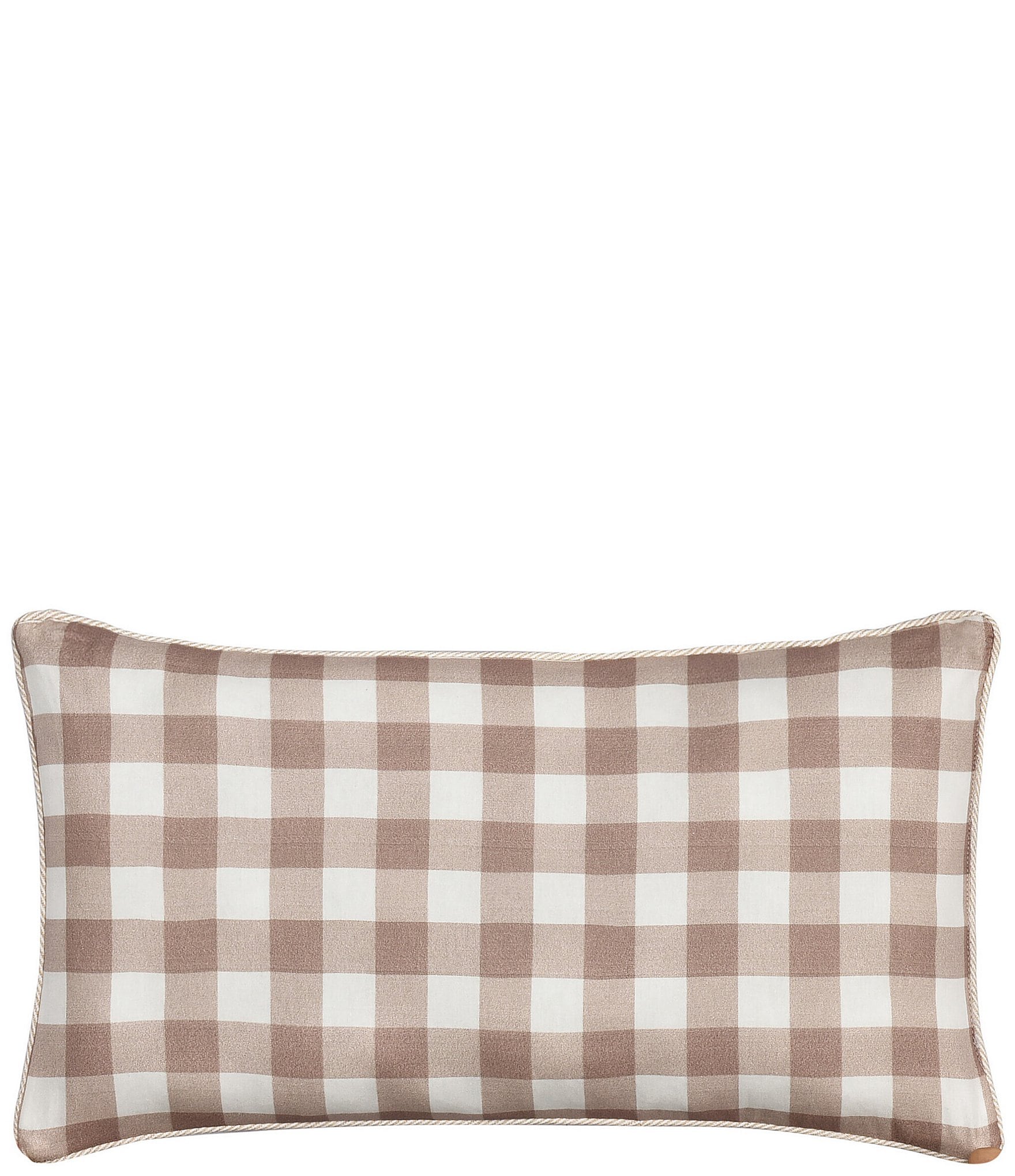 Piper & Wright Mayfair Quilted Reversible Boudoir Decorative Pillow