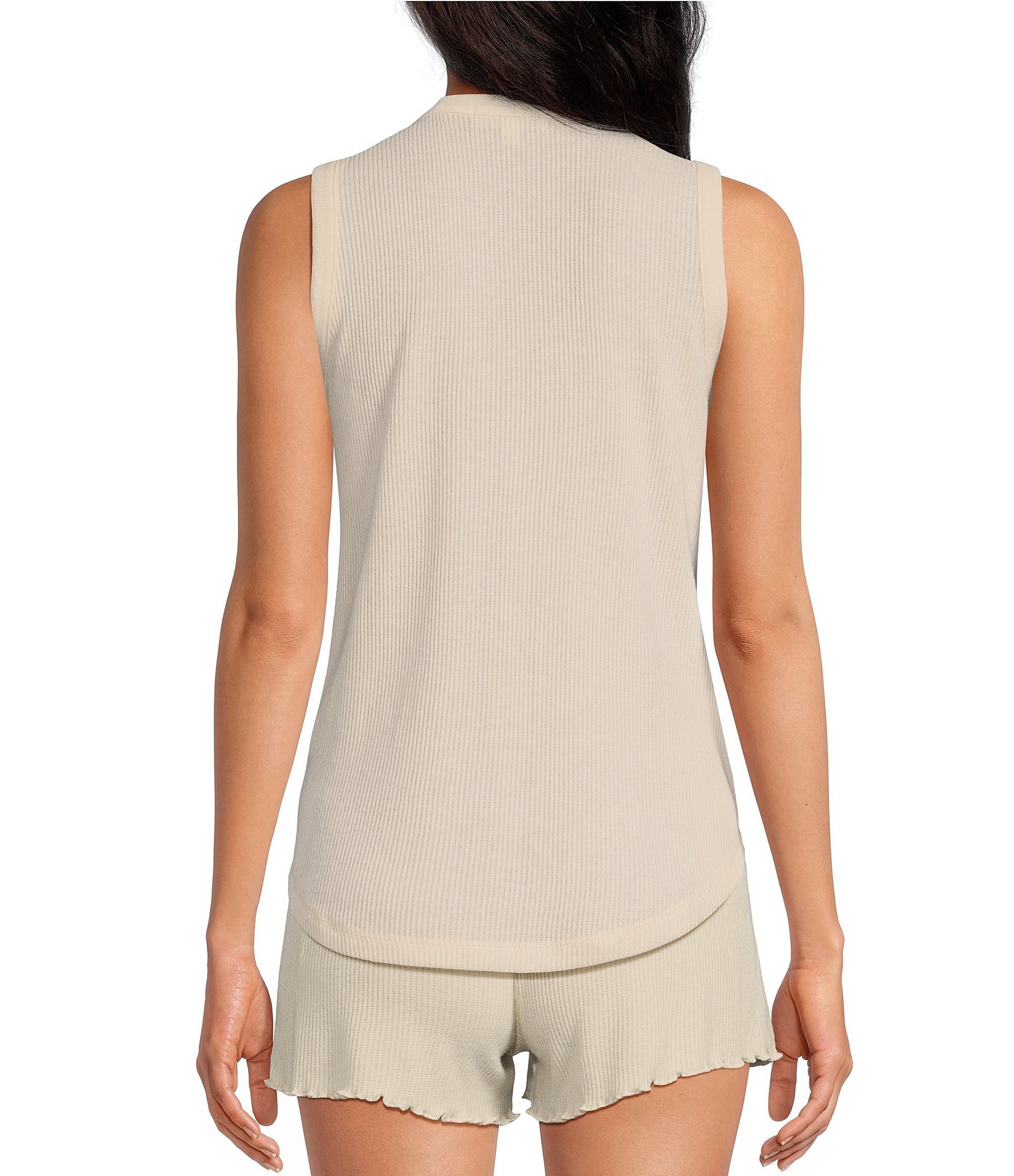 PJ Salvage Textured Essentials Coordinating Tank Top