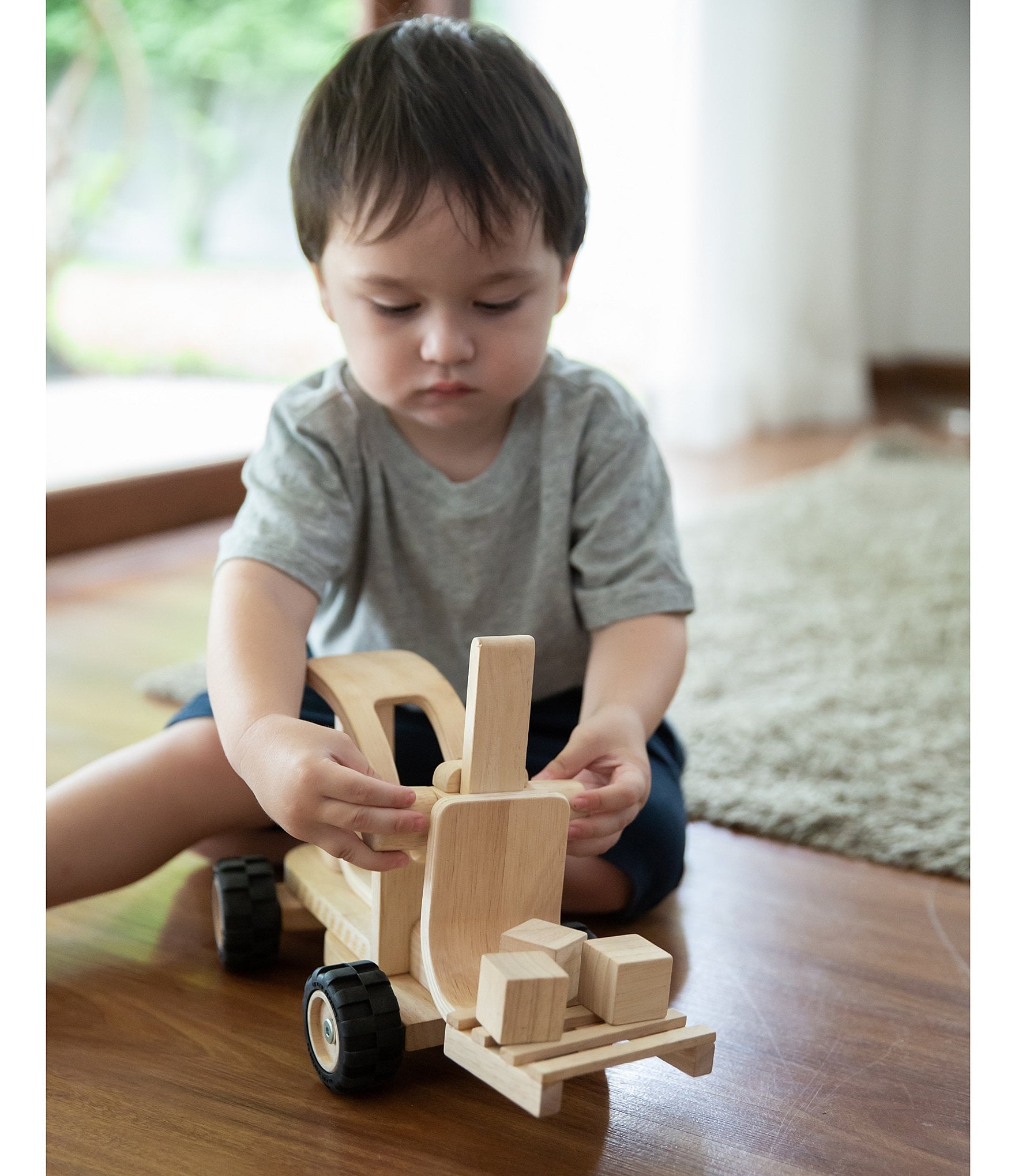 Plan Toys Wooden Toy Forklift