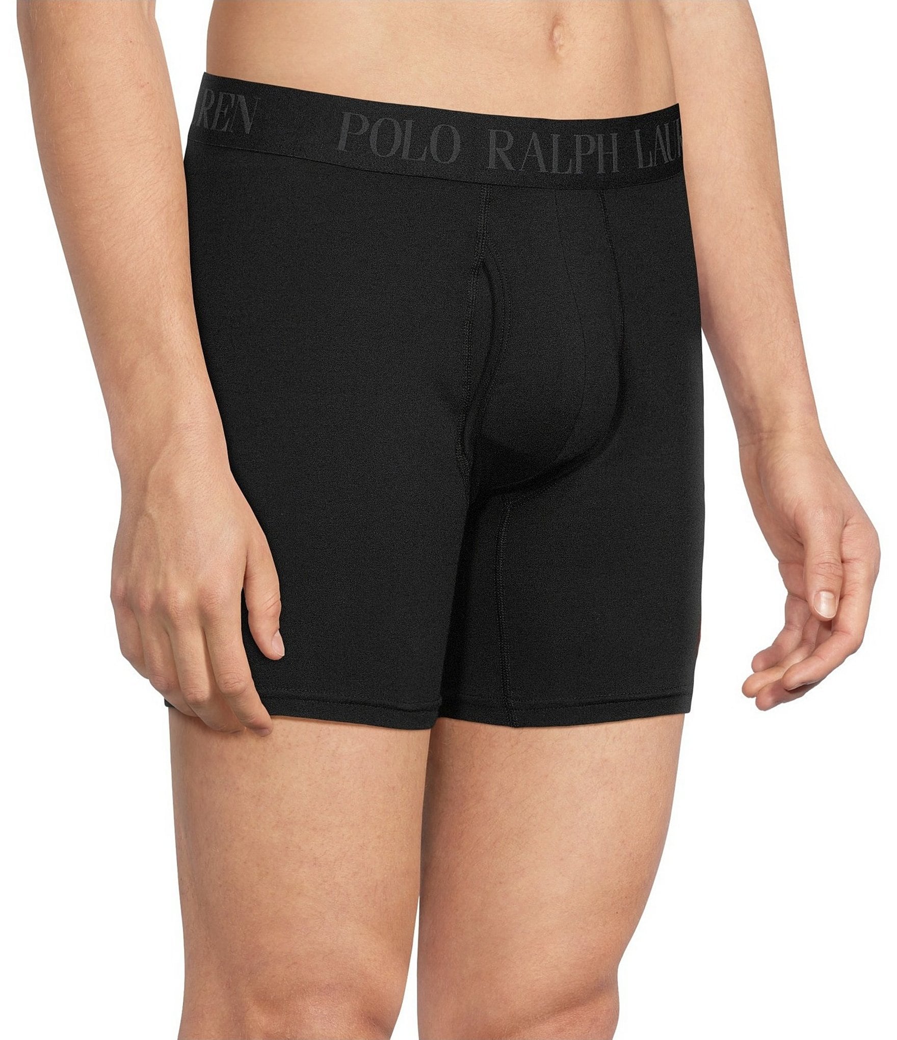 Polo Ralph Lauren 4D Flex Cooling Cotton Modal Boxer Briefs 3-Pack