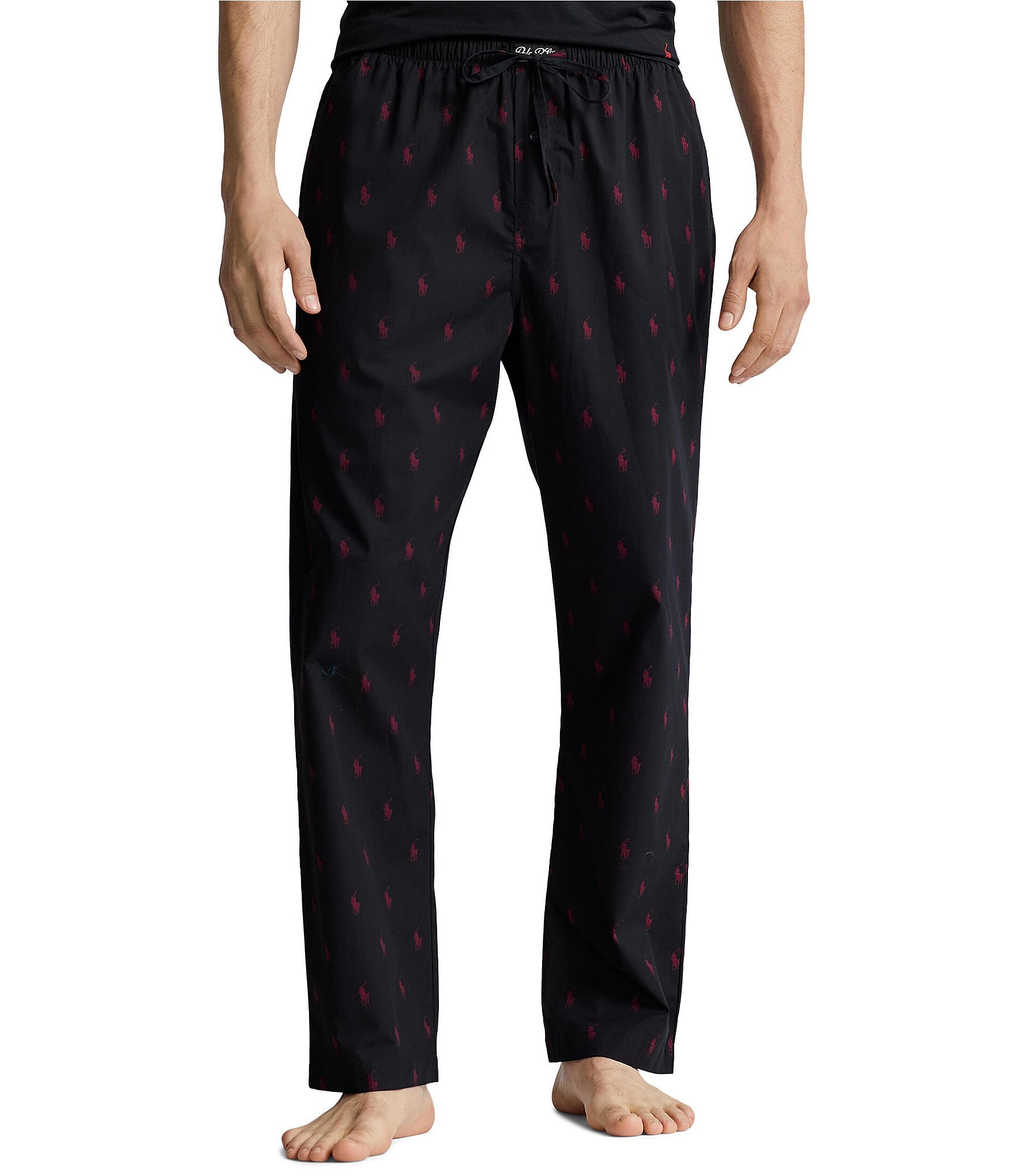 Polo Ralph Lauren Allover Pony Print Pajama Pants | Dillard's