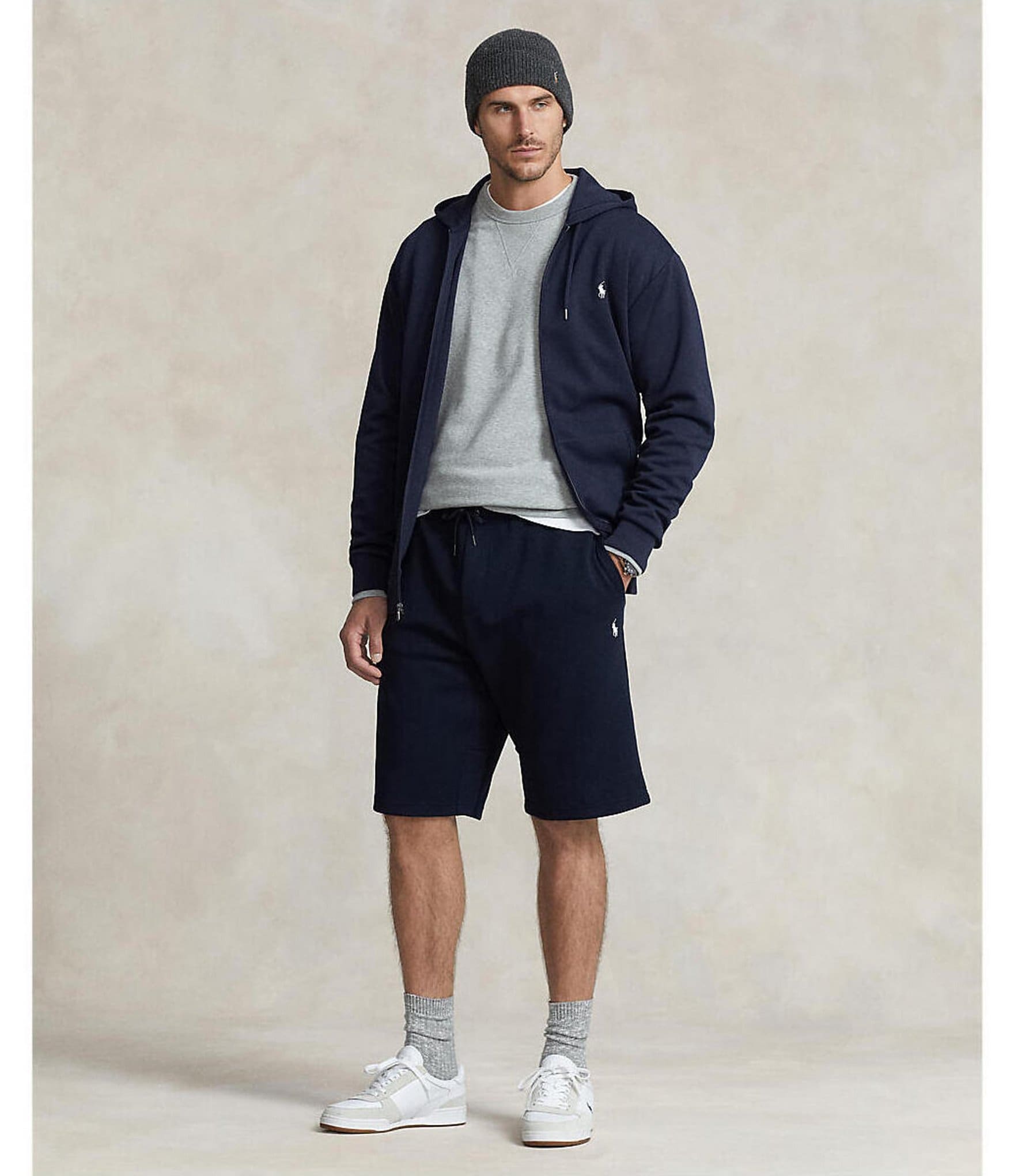 Polo Ralph Lauren Big & Tall 8.25#double; Inseam and 10.25#double; Inseam Double-Knit Shorts