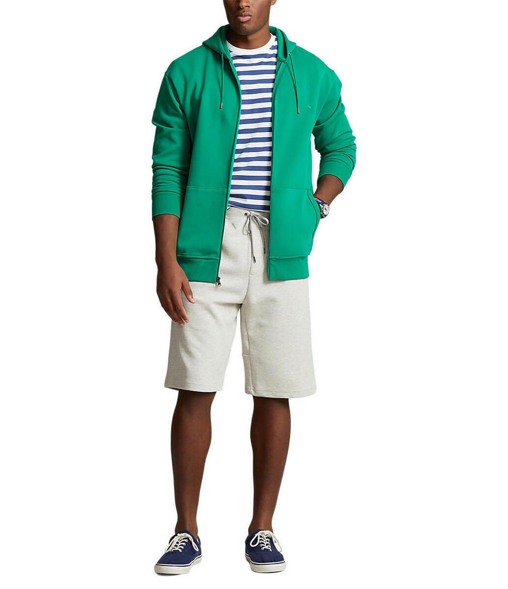 Polo Ralph Lauren Big & Tall 8.25#double; Inseam and 10.25#double; Inseam Double-Knit Shorts