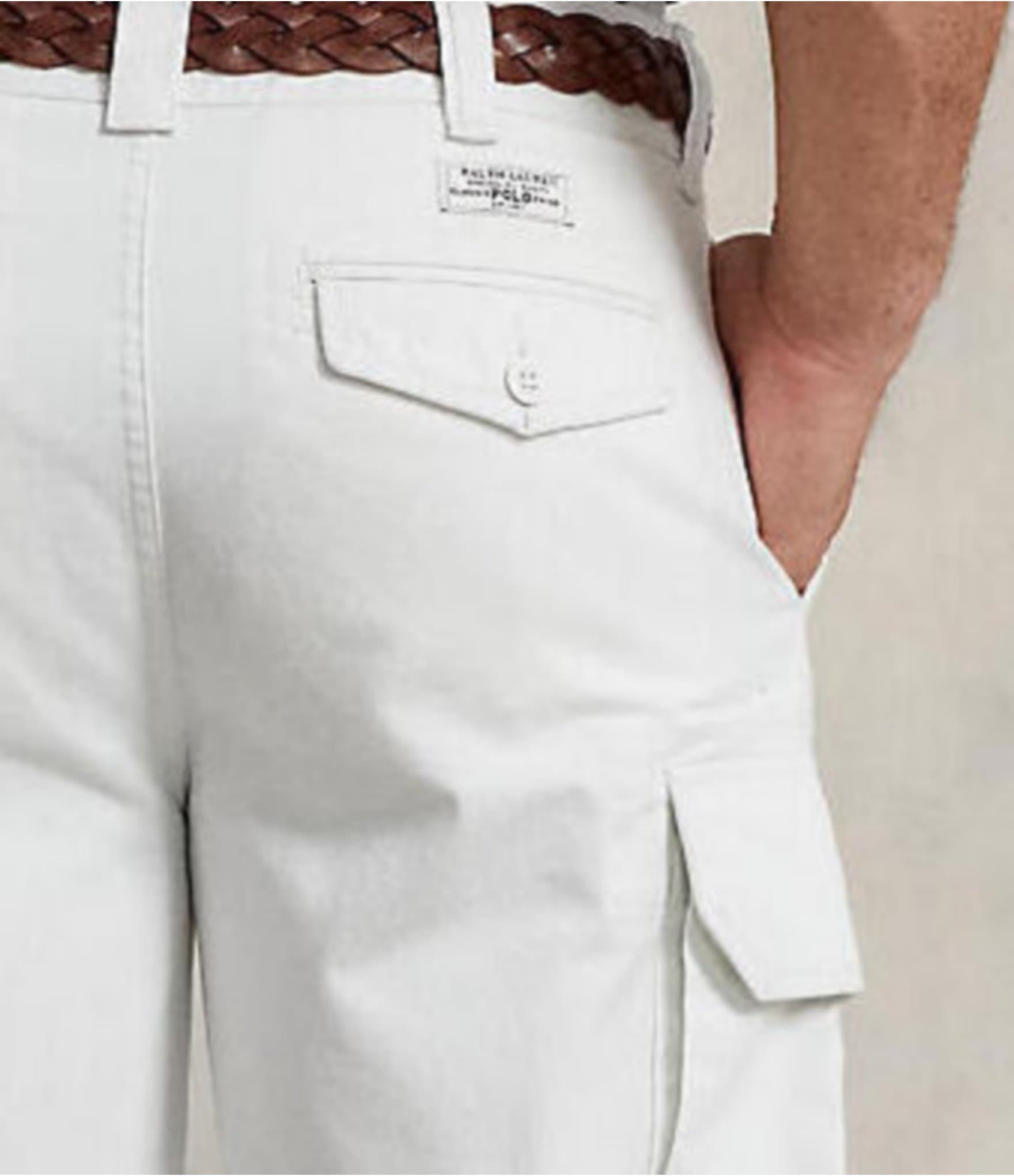 Polo Ralph Lauren Big & Tall 9.25#double; Inseam and Relaxed-Fit Slub Twill Cargo Shorts