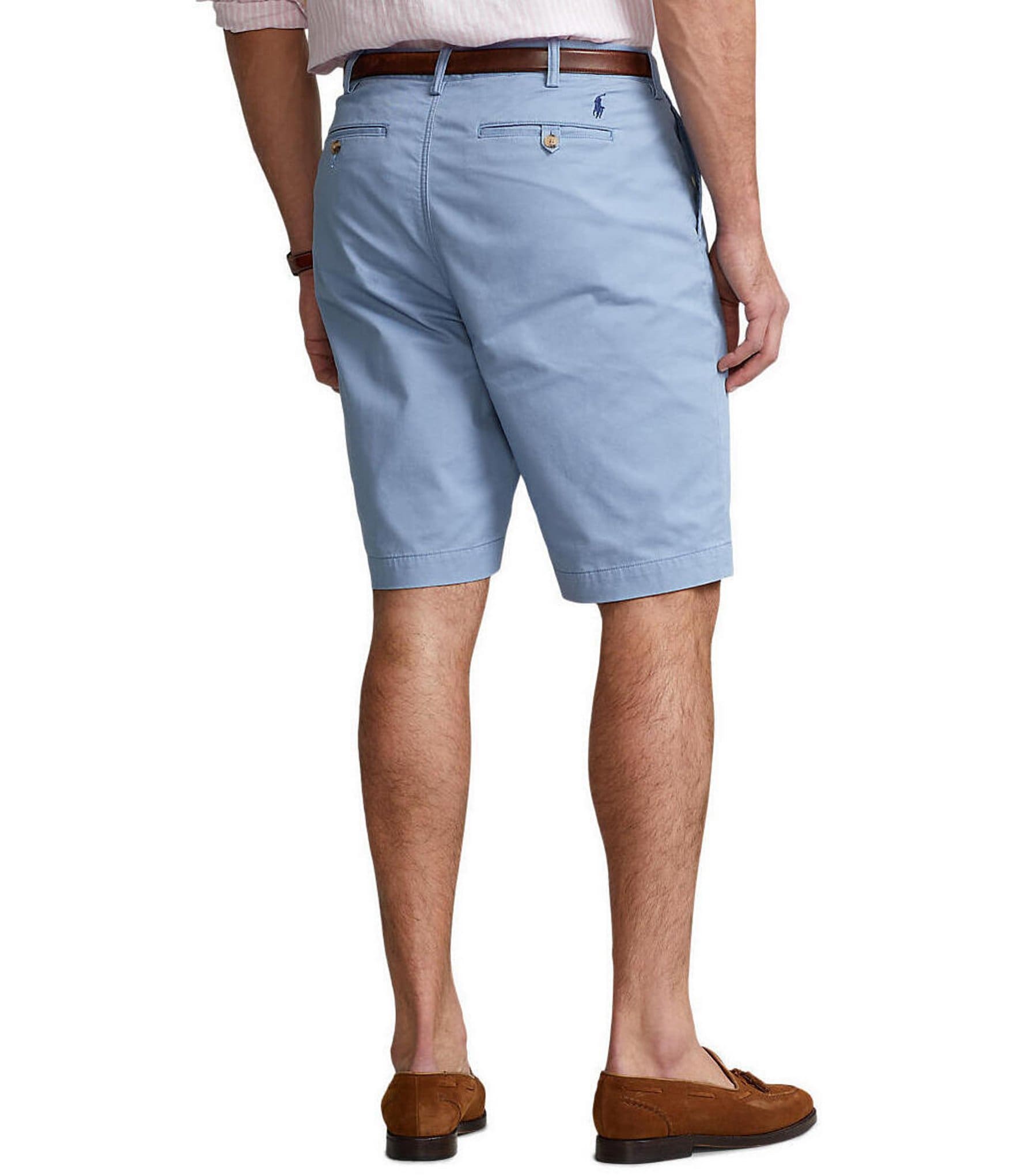 Polo Ralph Lauren Big & Tall 9.5#double; and 10.5#double; Inseam Stretch Twill Shorts