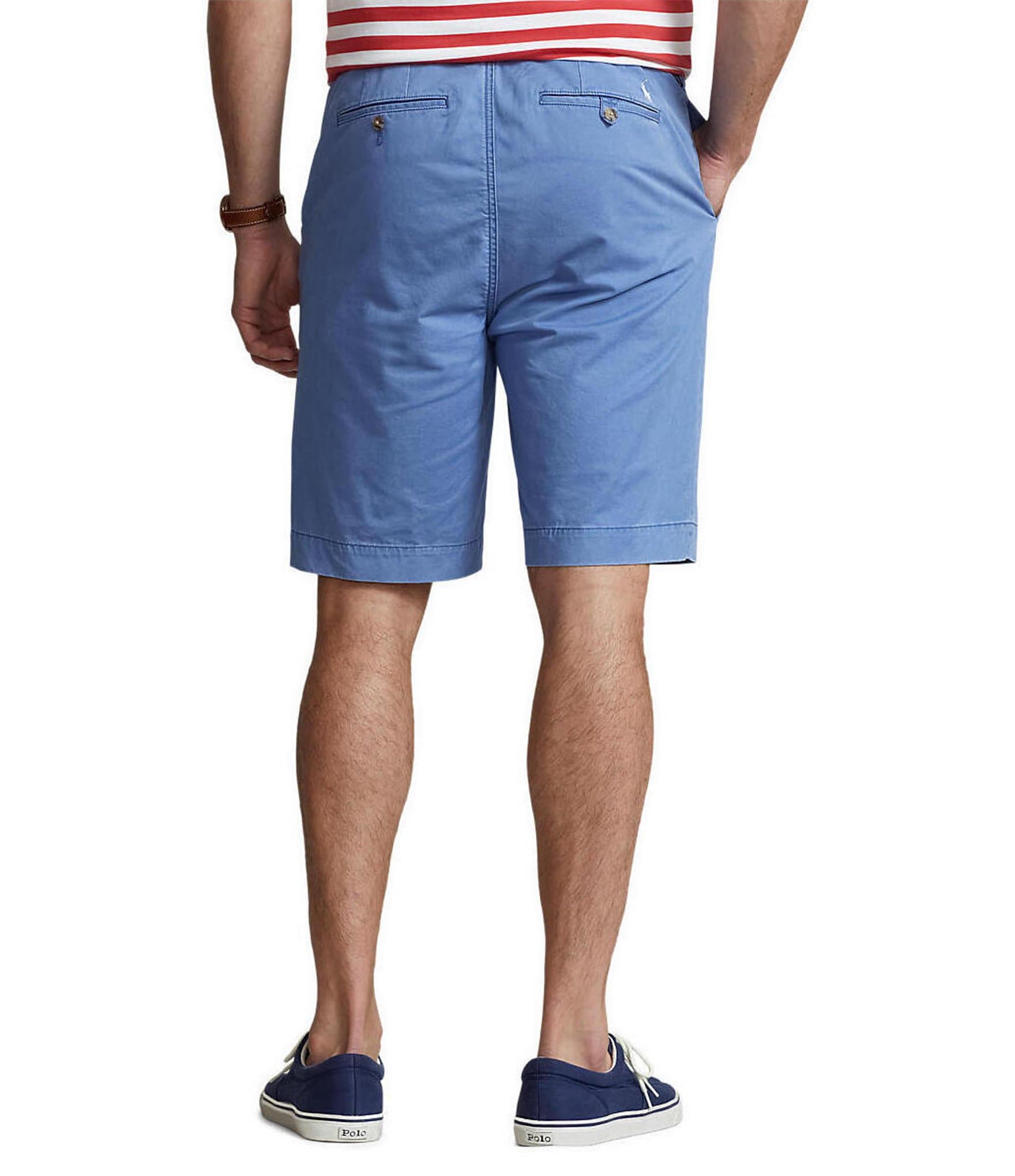 Polo Ralph Lauren Big & Tall 9.5#double; and 10.5#double; Inseam Stretch Twill Shorts