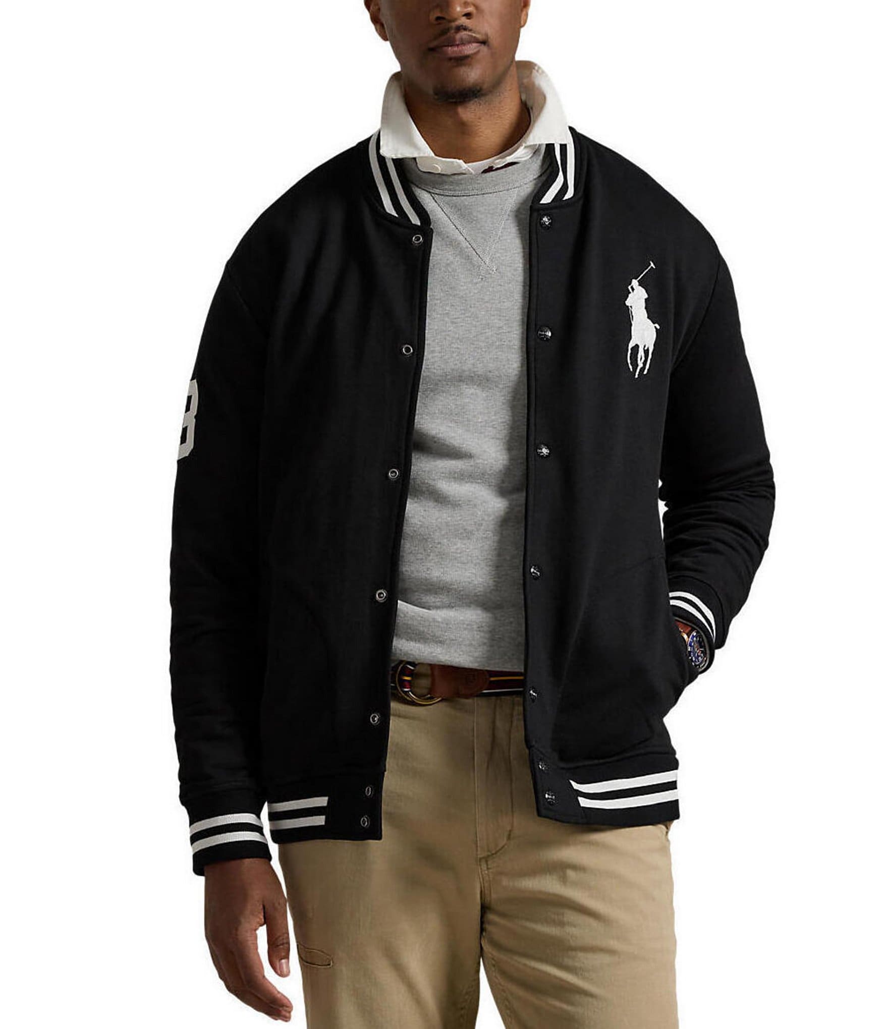 Polo baseball jacket sale