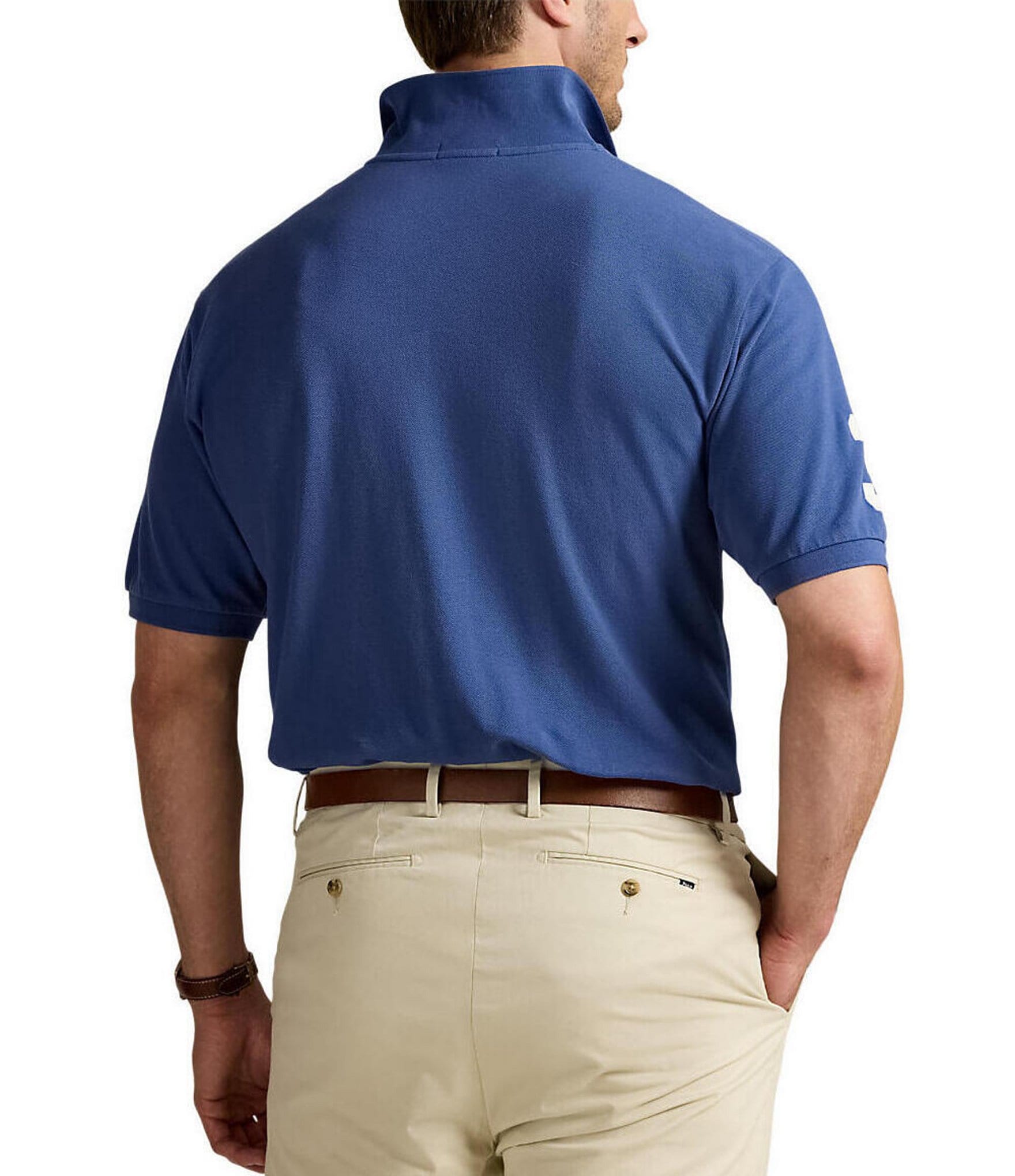 Polo Ralph Lauren Big & Tall Big Pony Mesh Short Sleeve Polo Shirt