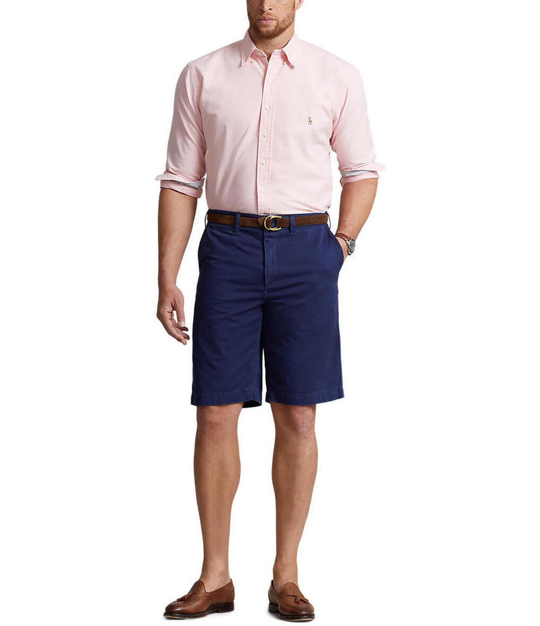 Polo Ralph Lauren Big & Tall Classic Fit 10 1/4#double; and 11 1/4#double; Inseams Chino Shorts