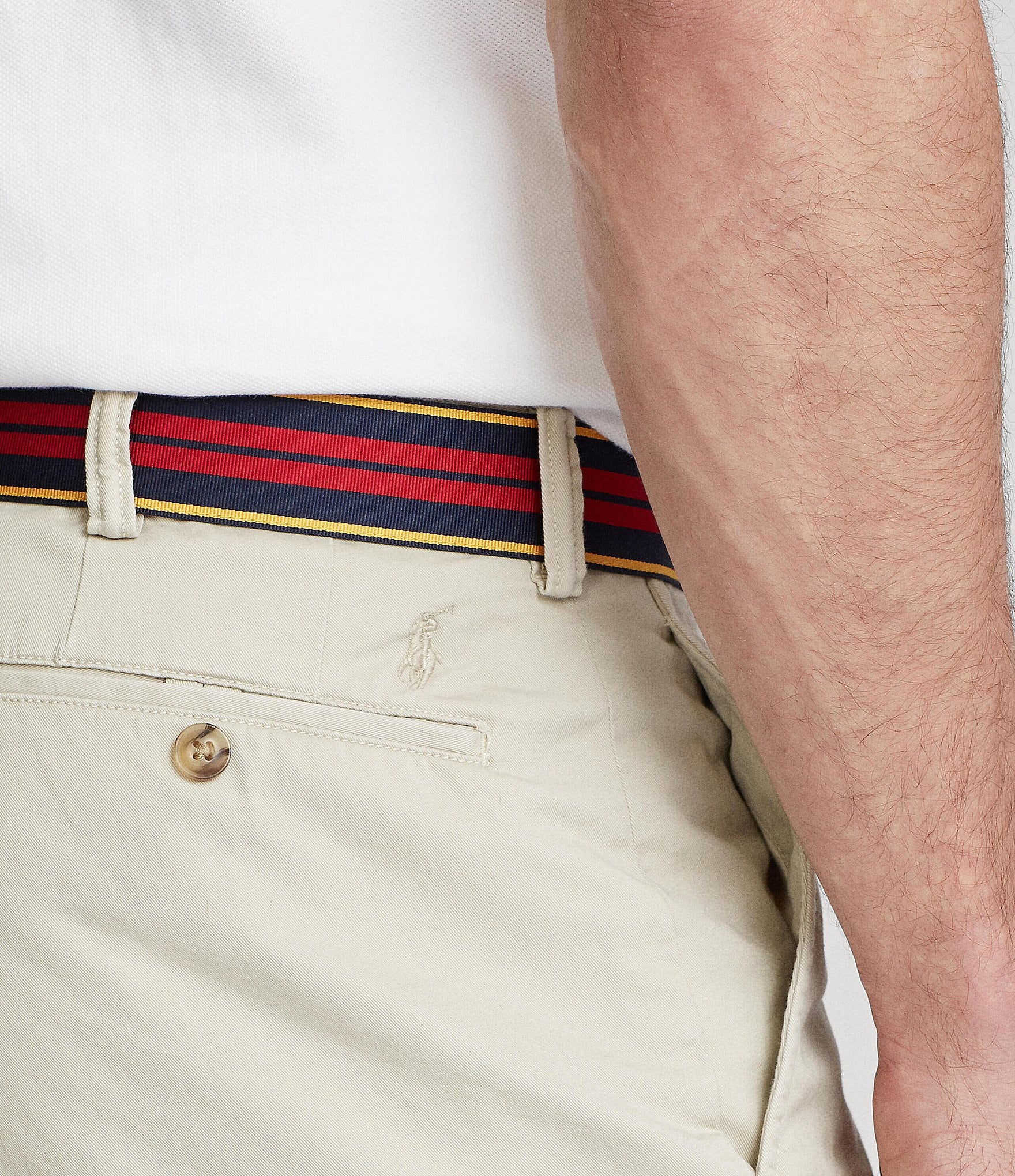 Polo Ralph Lauren Big & Tall Classic Fit 9 1/2#double; and 10 1/2#double; Inseam Stretch Shorts