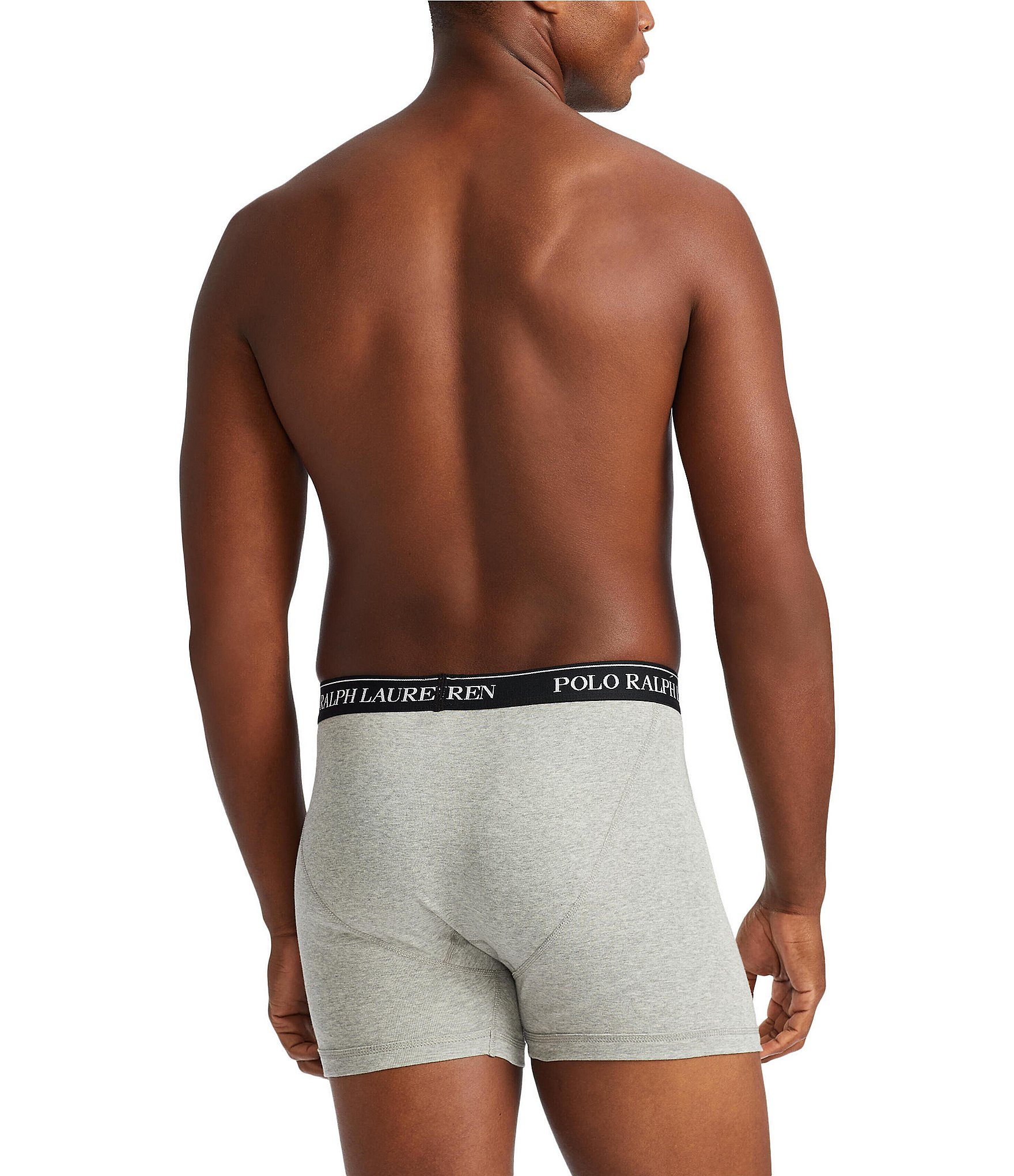 Polo Ralph Lauren Big & Tall Classic Fit Cotton Boxer Briefs 3-Pack