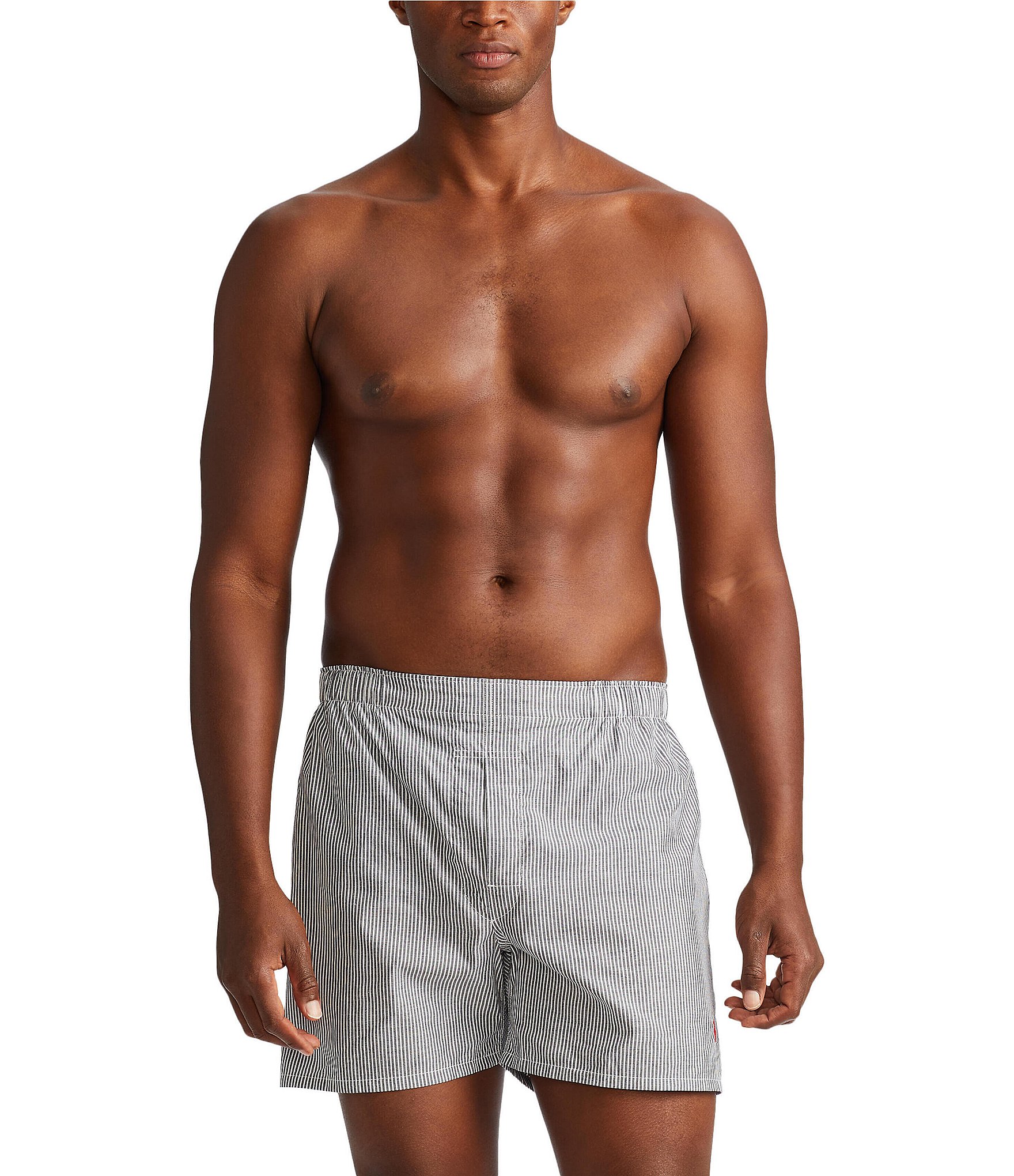 Polo Ralph Lauren Big & Tall Classic-Fit Cotton Woven Boxers 3-Pack