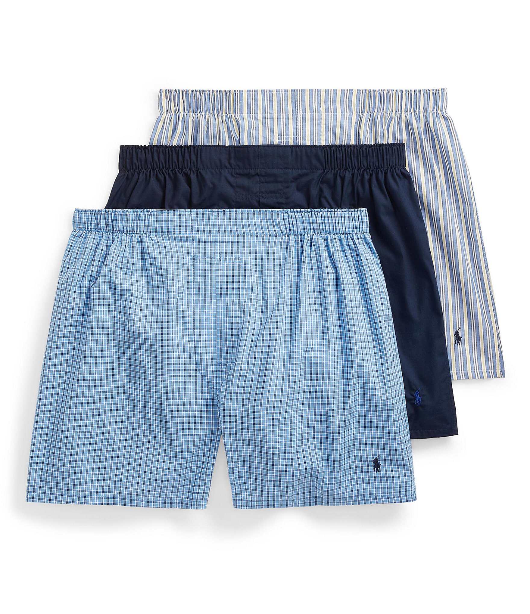 Polo Ralph Lauren Big & Tall Classic-Fit Cotton Woven Boxers 3