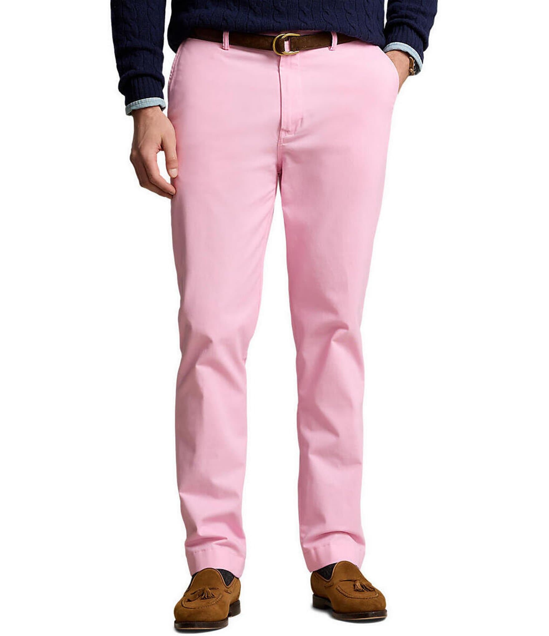 Buy Polo Ralph Lauren Men Green Straight Fit Linen-Cotton Pant Online -  979743 | The Collective