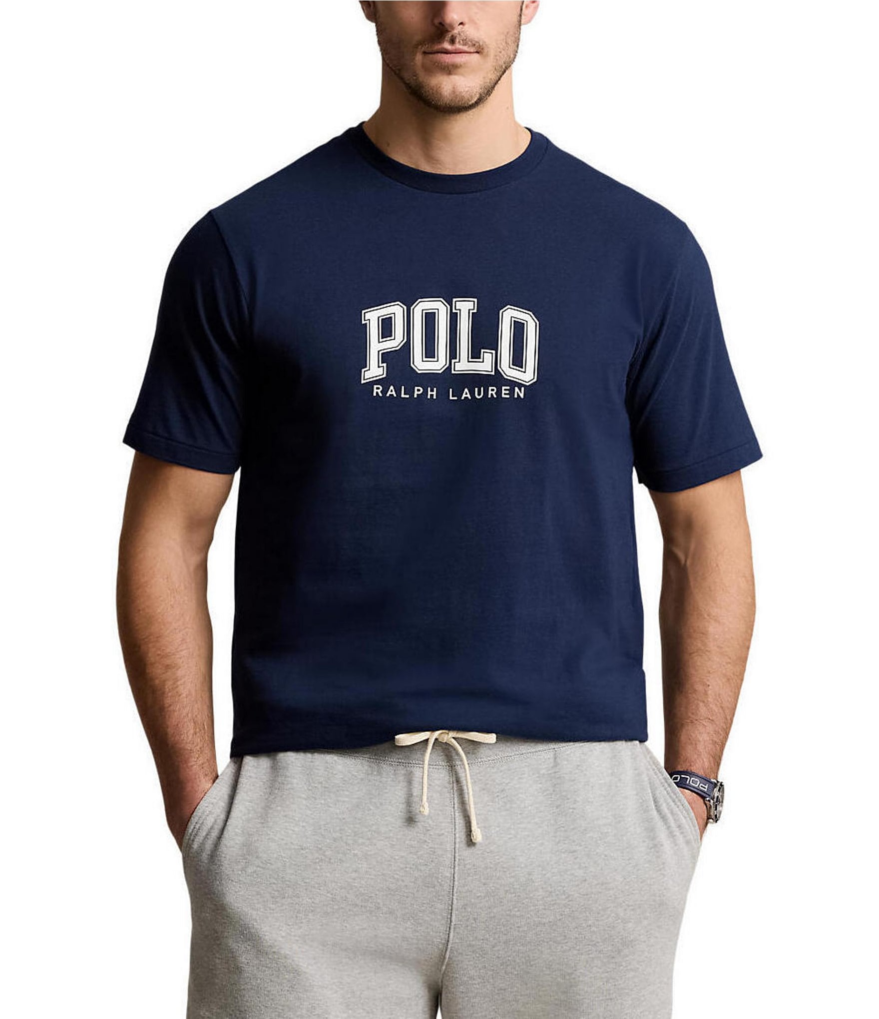 Polo Ralph Lauren Big & Tall Classic Fit Logo Jersey Short Sleeve T ...