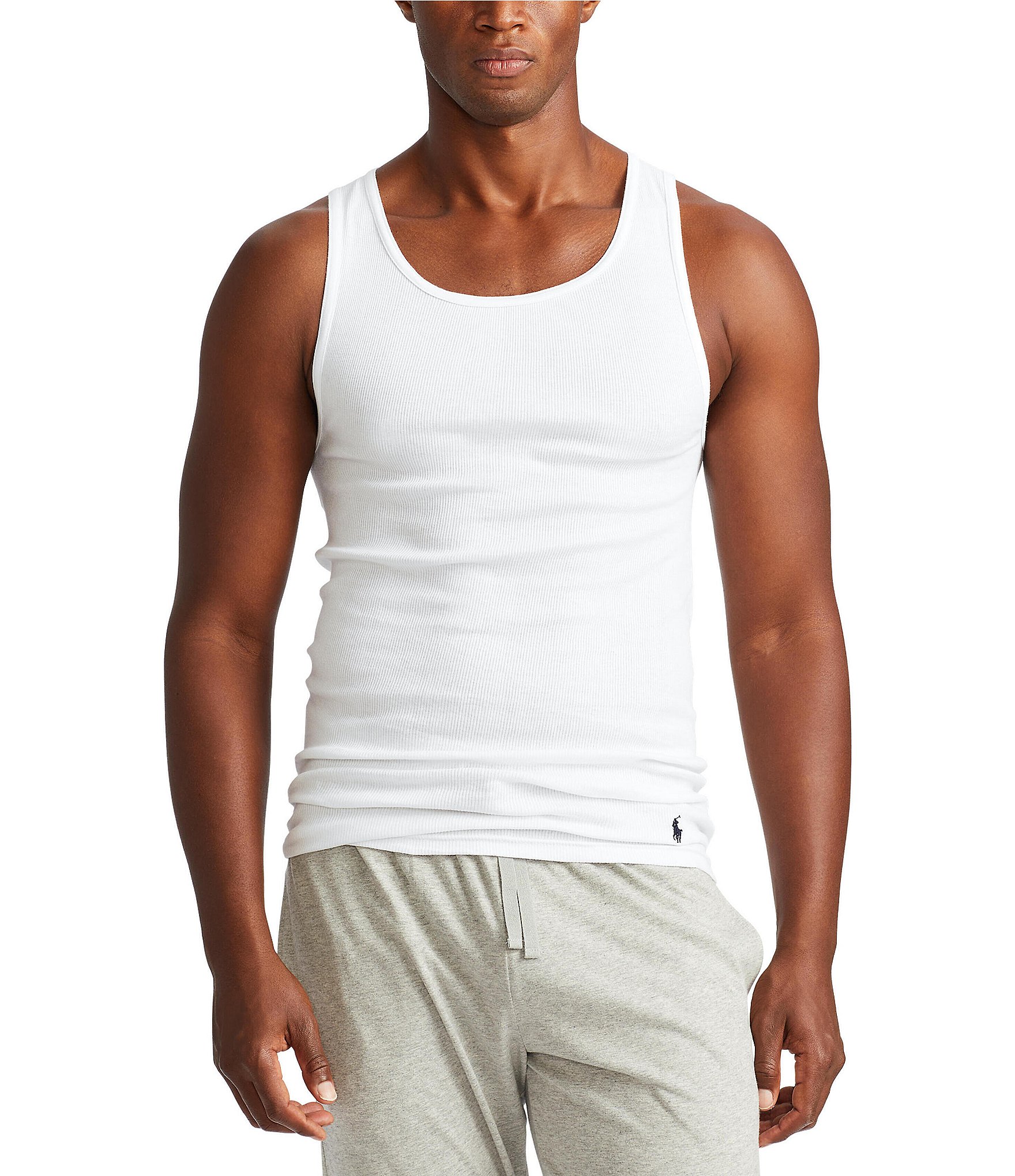 Polo Ralph Lauren Big & Tall Classic Fit Tanks 3-Pack