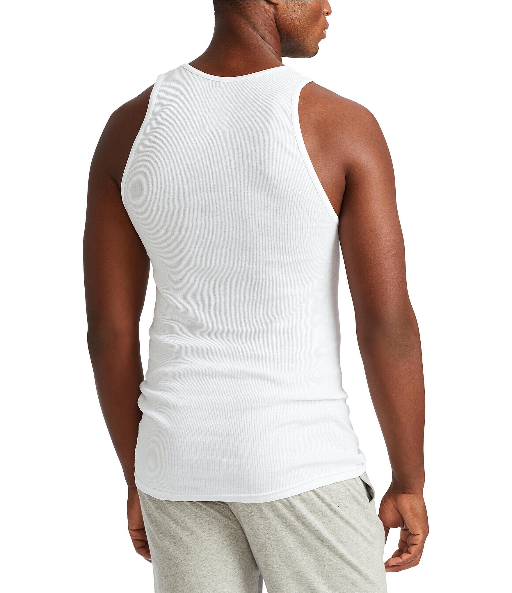 Polo Ralph Lauren Big & Tall Classic Fit Tanks 3-Pack