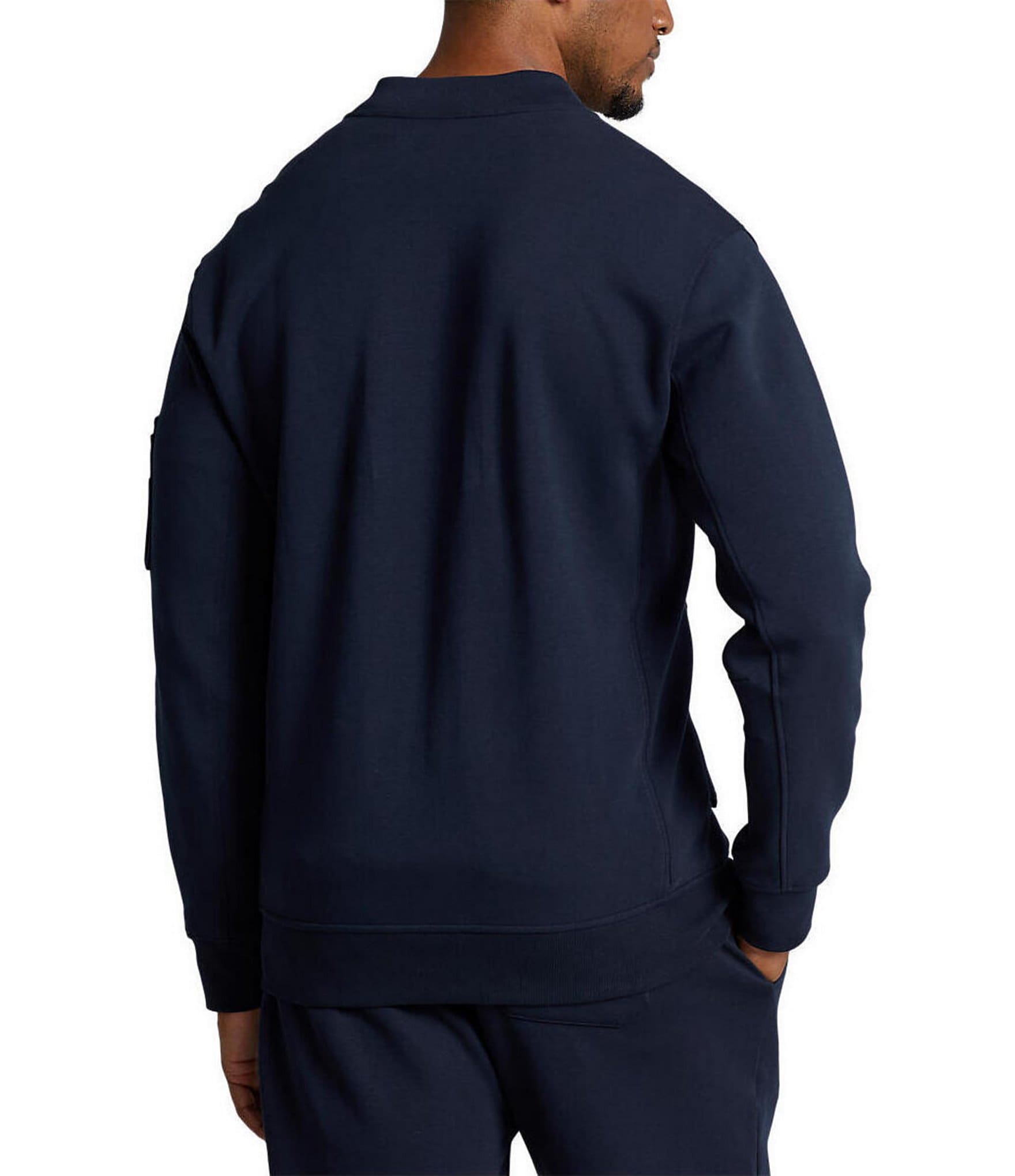 Polo Ralph Lauren Big & Tall Double-Knit Full-Zip Bomber Jacket