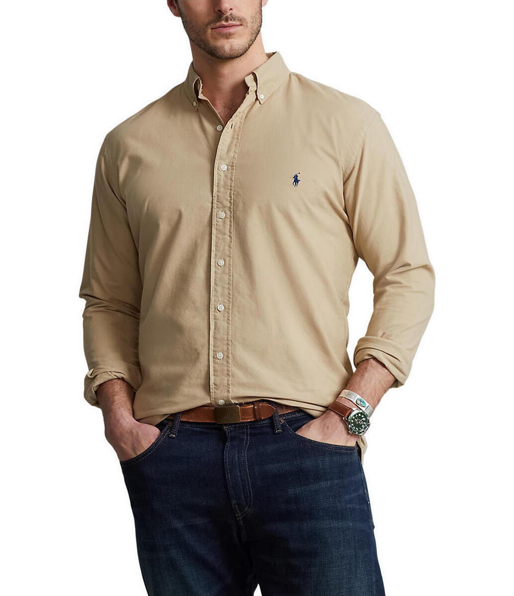 ralph lauren woven: Men's Big & Tall Clothing