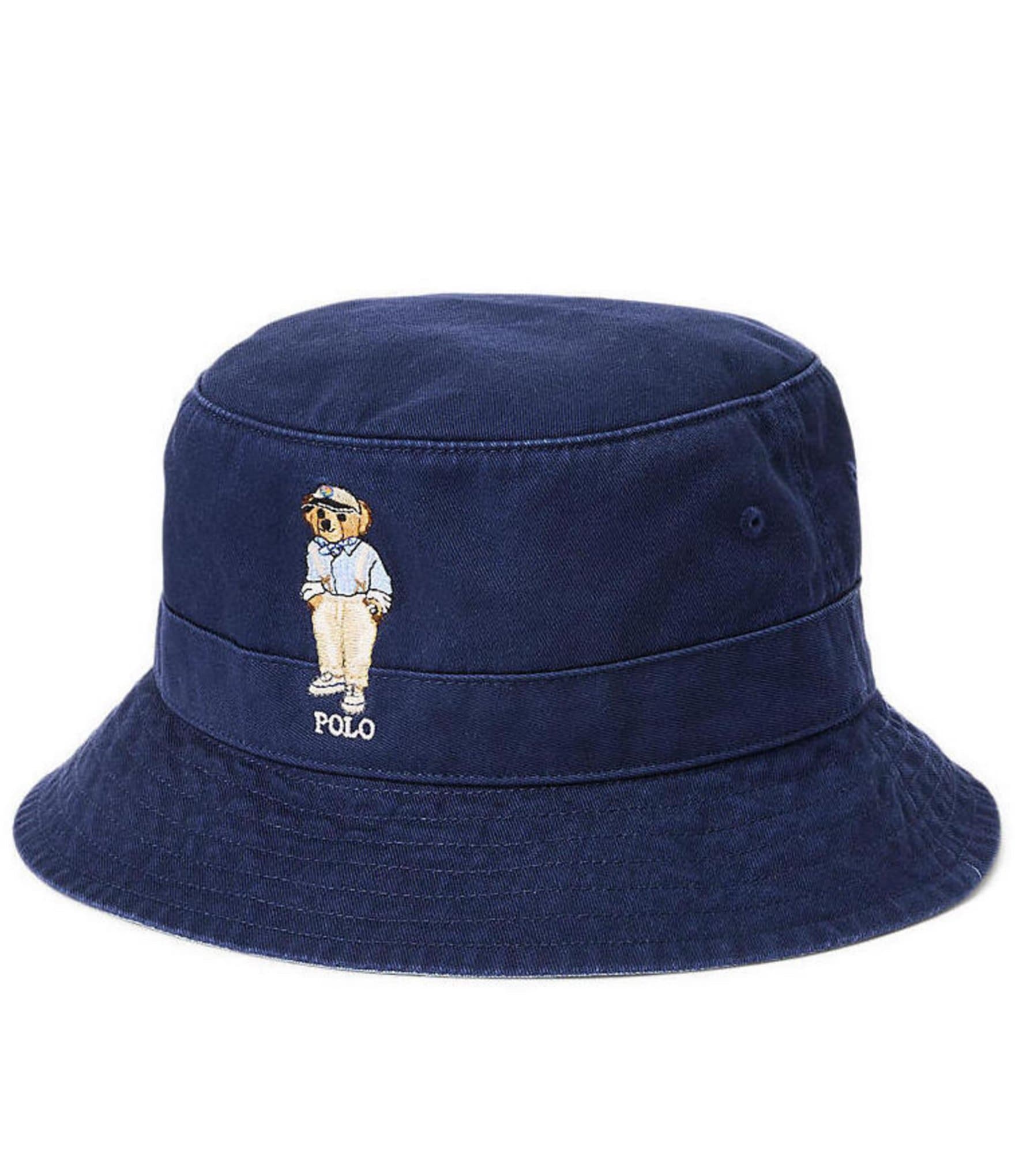 Polo Ralph Lauren Big Tall Hemingway Bear Bucket Hat Dillard s