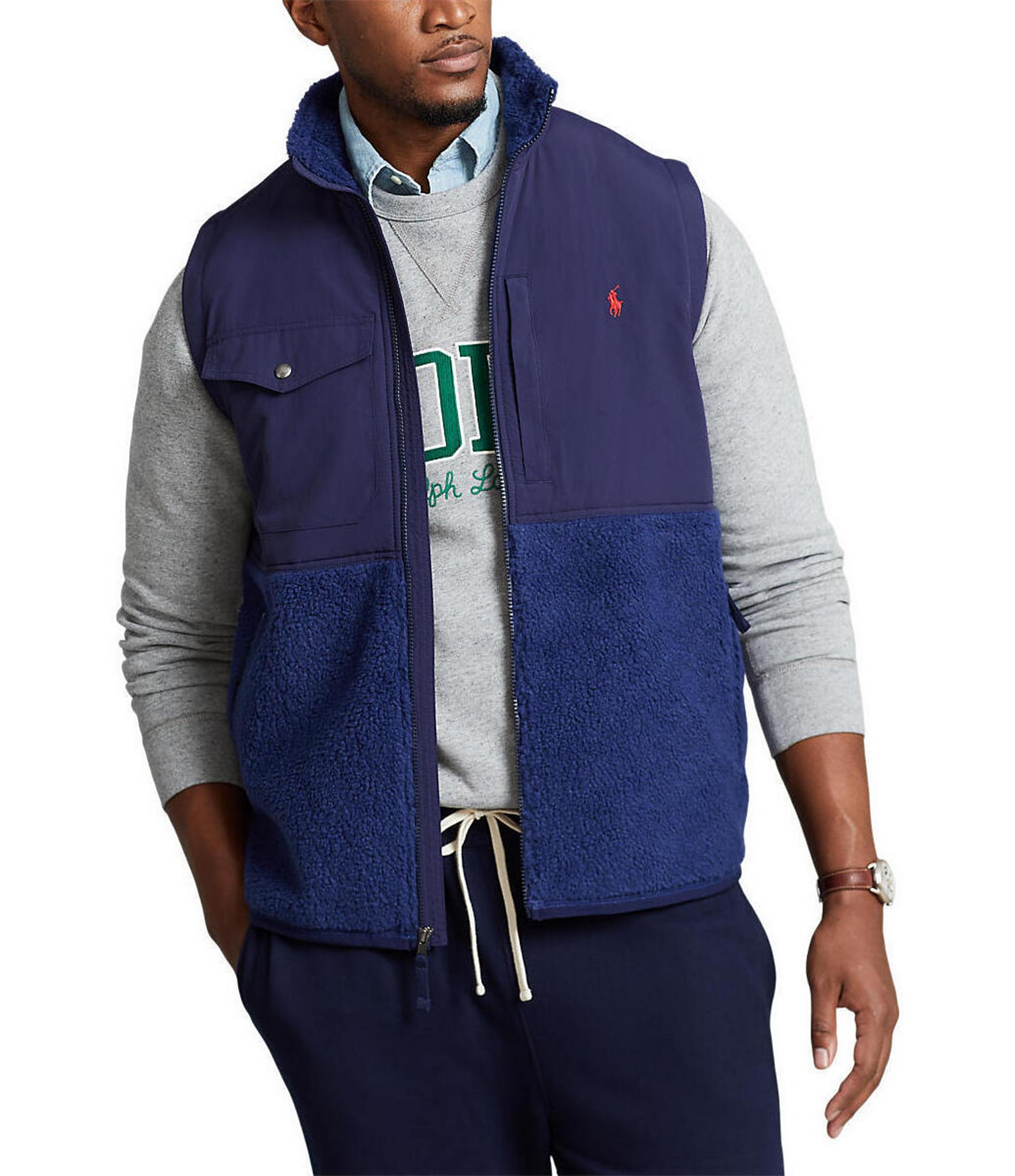 Polo Ralph Lauren Big & Tall Hybrid Vest | Dillard's