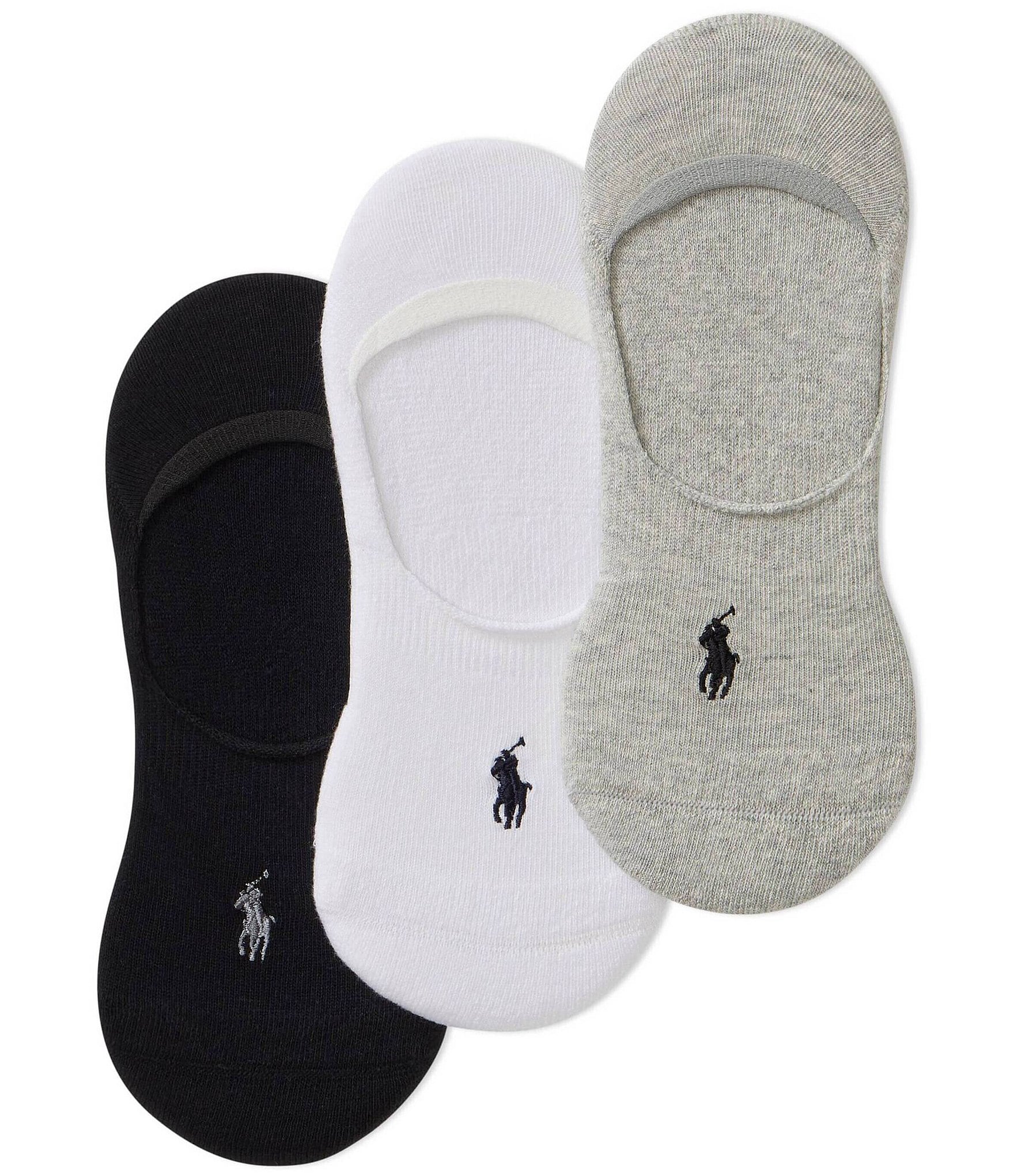 Polo Ralph Lauren Big & Tall Liner No-Show Socks 3-Pack