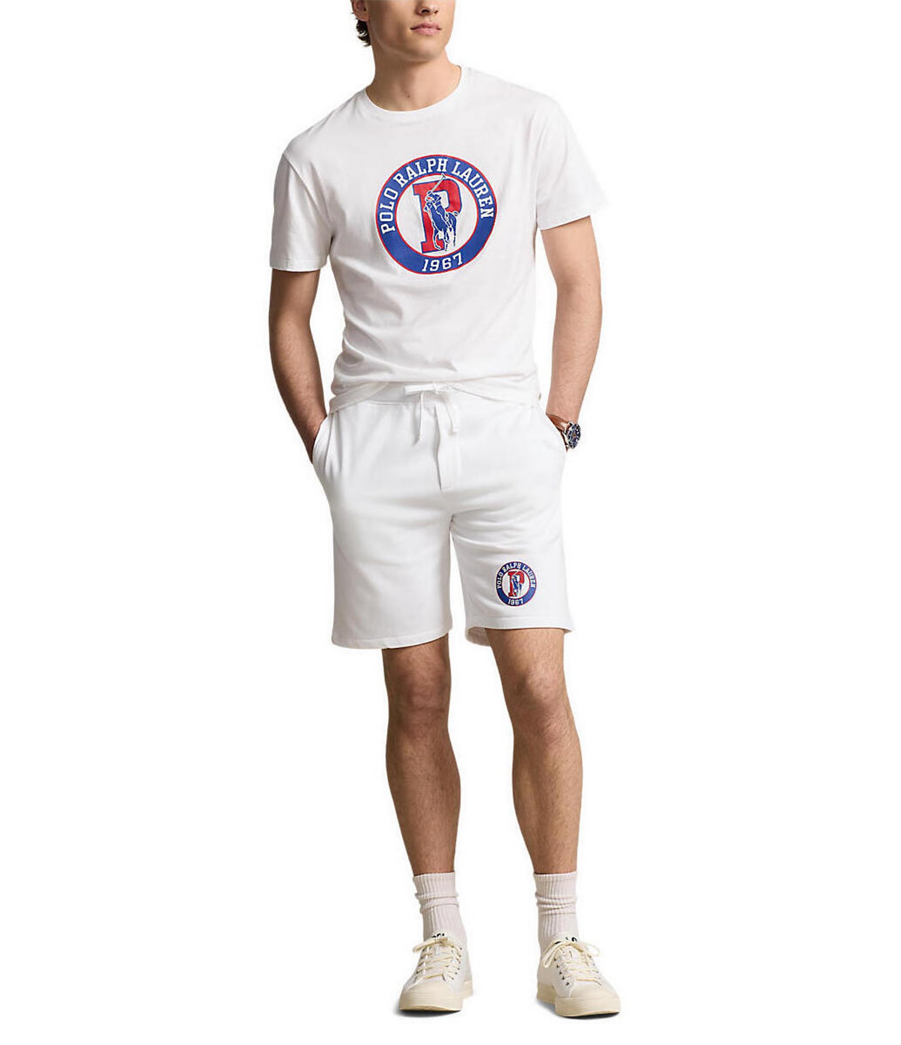 Polo Ralph Lauren Big & Tall Logo 10.5#double; Inseam and 12.5#double; Inseam Fleece Shorts