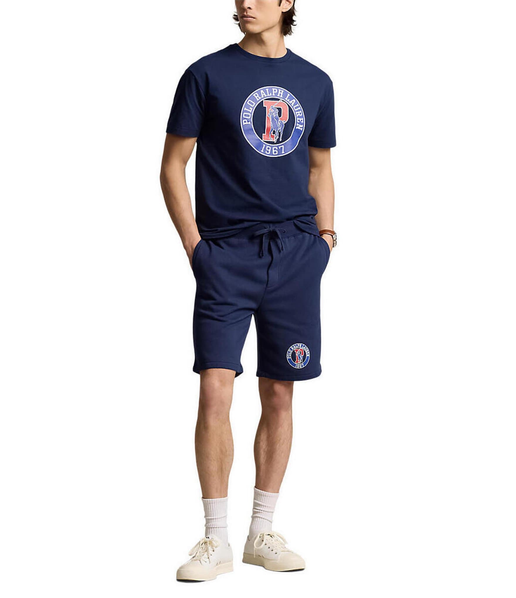 Polo Ralph Lauren Big & Tall Logo 10.5#double; Inseam and 12.5#double; Inseam Fleece Shorts