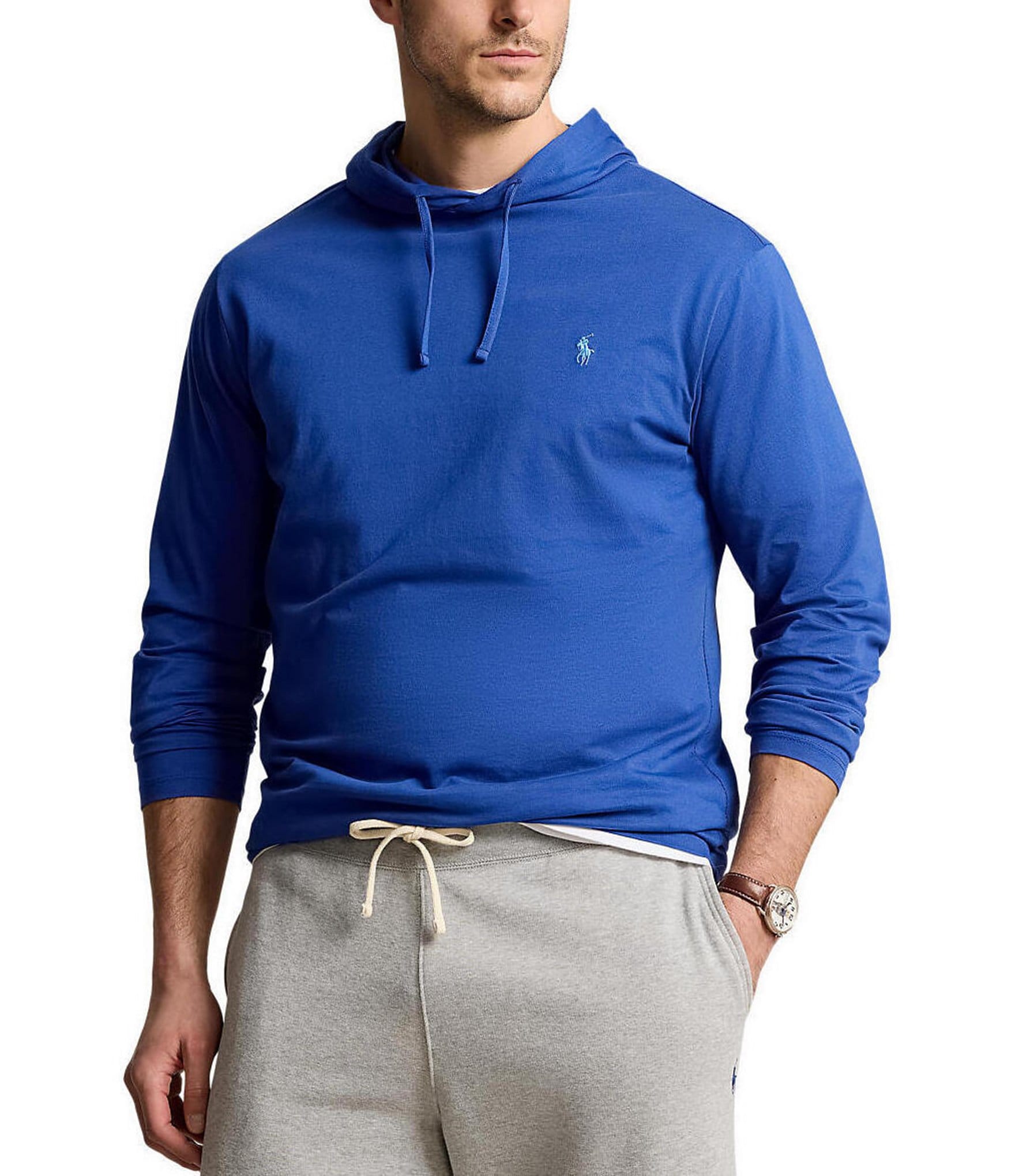 Polo Ralph Lauren Big & Tall Long Sleeve Hoodie T-Shirt