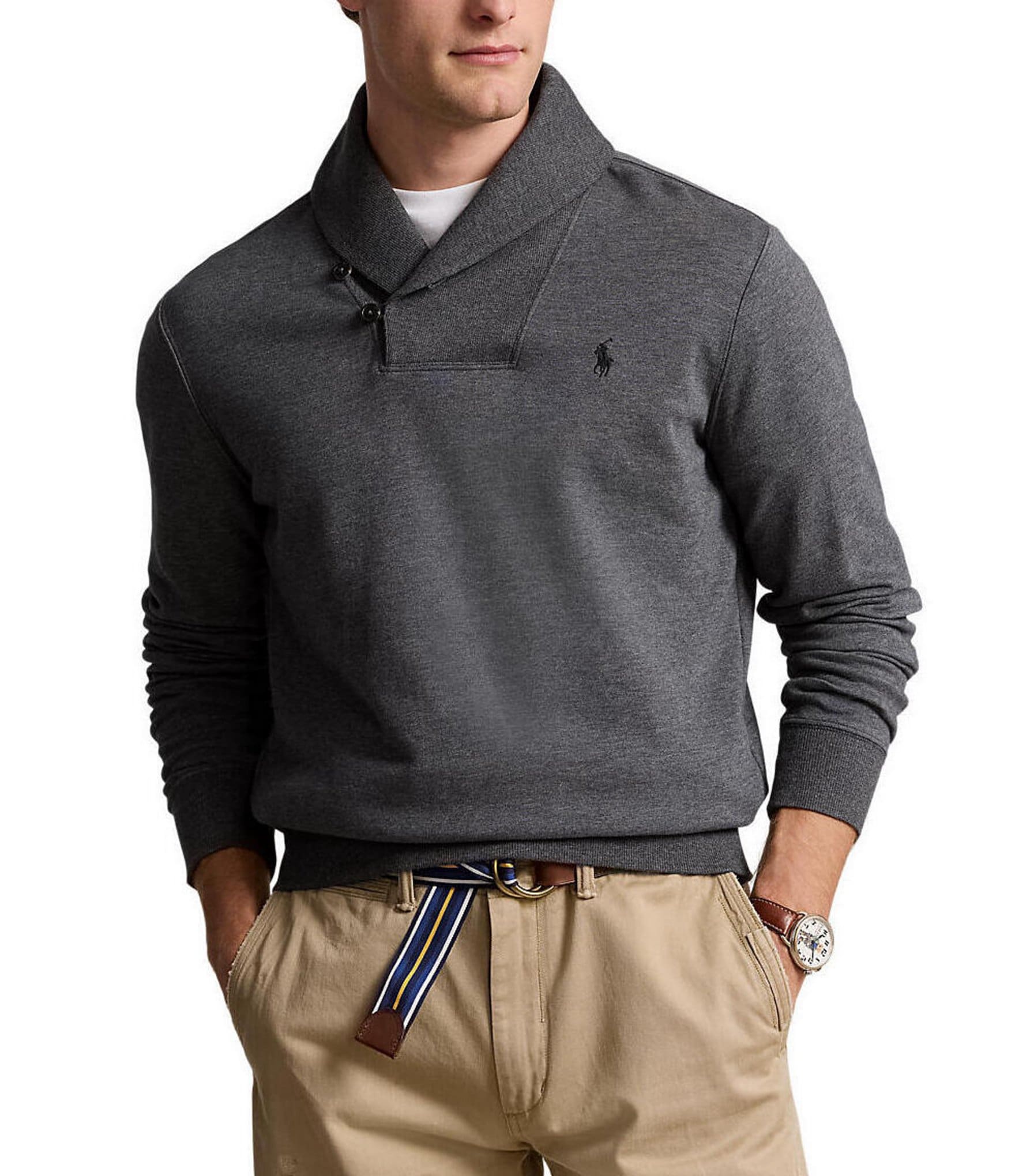 Polo Ralph Lauren Big & Tall Luxury Jersey Pullover