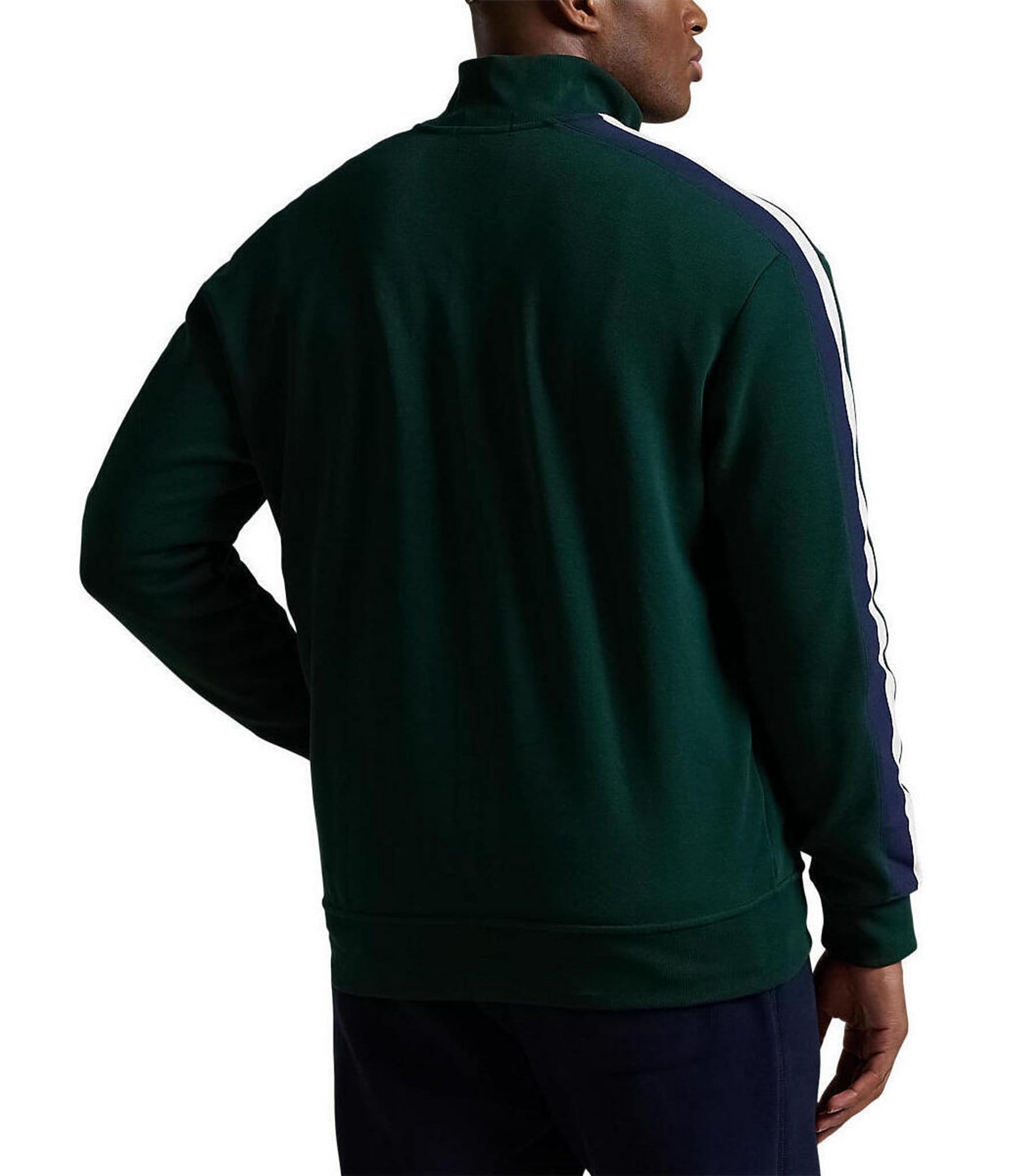 Polo Ralph Lauren Big & Tall Mesh Double-Knit Track Jacket