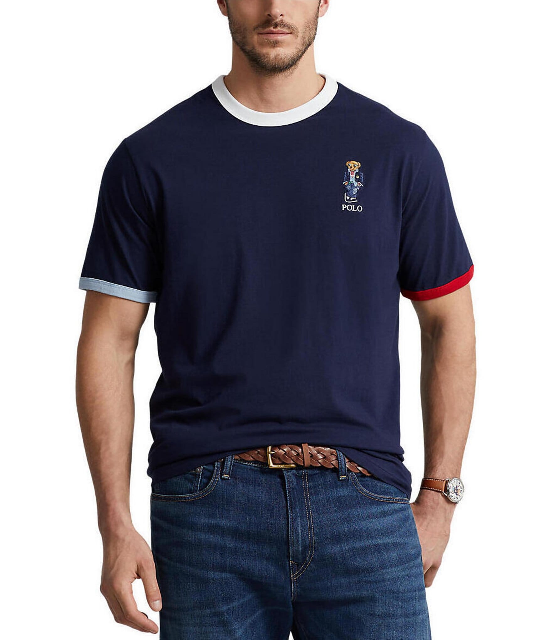▷ BIG & TALL Polo Ralph Lauren Men's Polo Shirt BLUE FLORAL Size 3XB ~ New  ~ - CENTRO COMERCIAL CASTELLANA 200 ◁