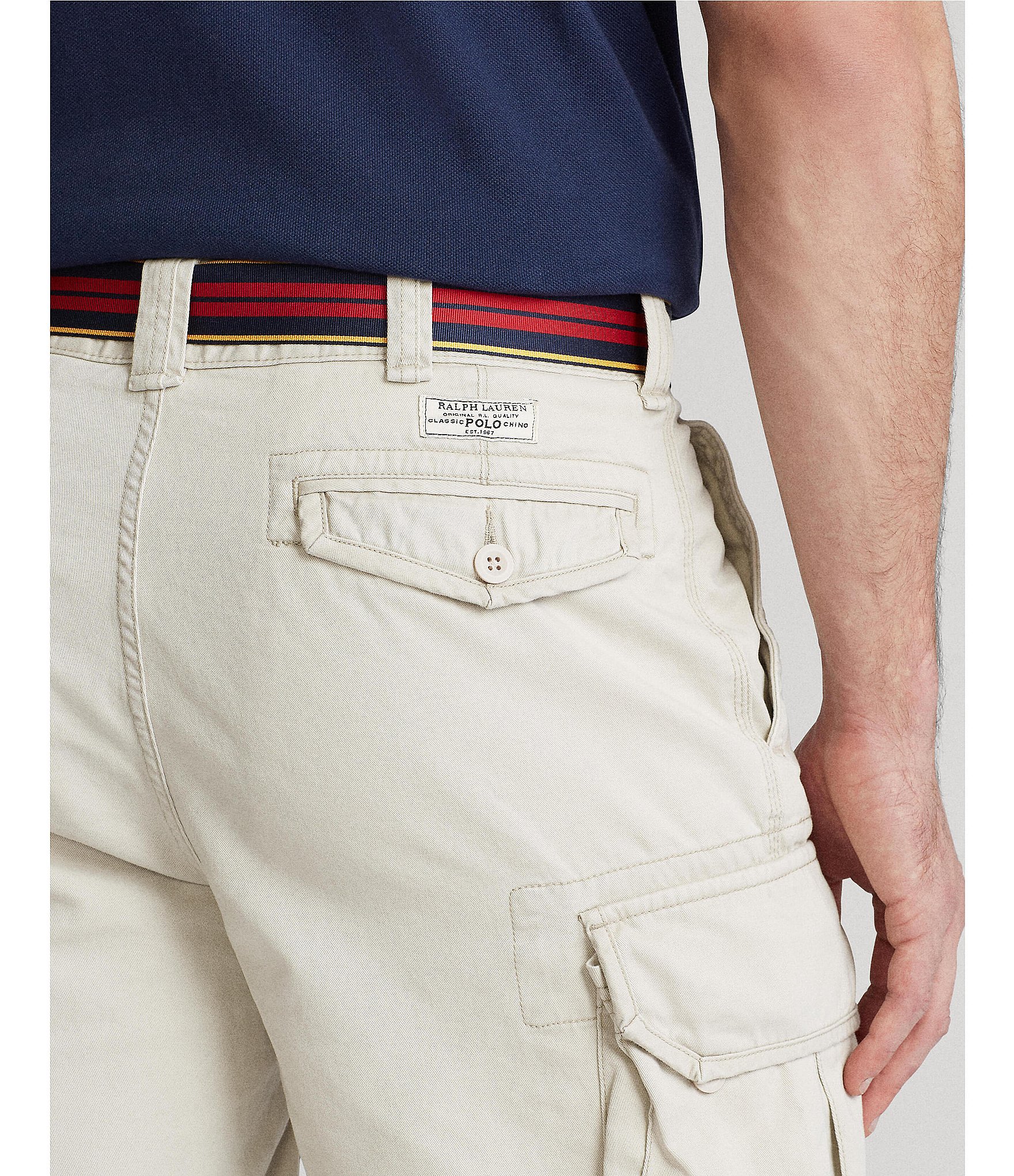 Polo Ralph Lauren Big & Tall Relaxed Fit Classic Cargo 10#double; Inseam Shorts