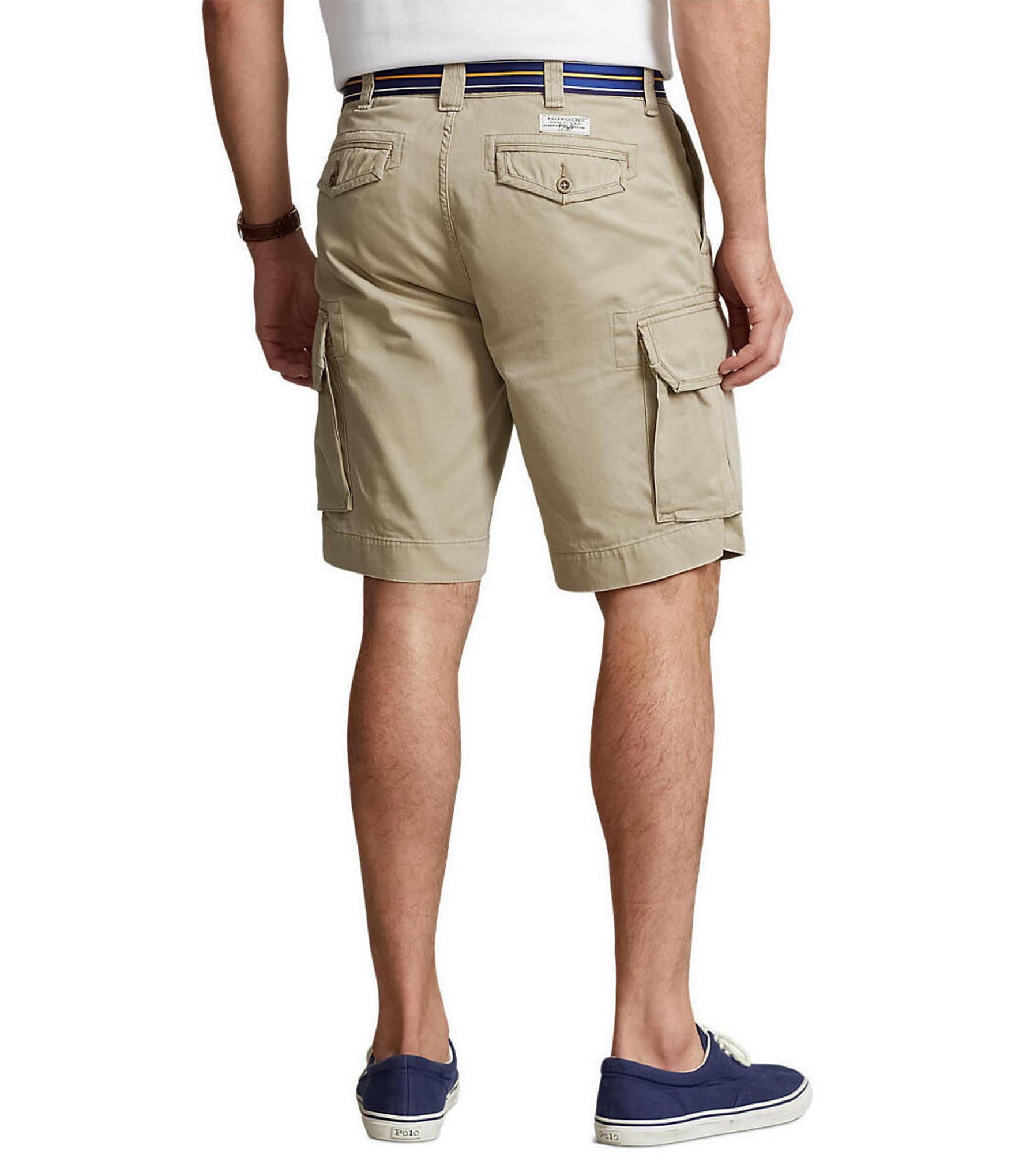 Polo Ralph Lauren Big & Tall Relaxed Fit Classic Cargo 10#double; Inseam Shorts