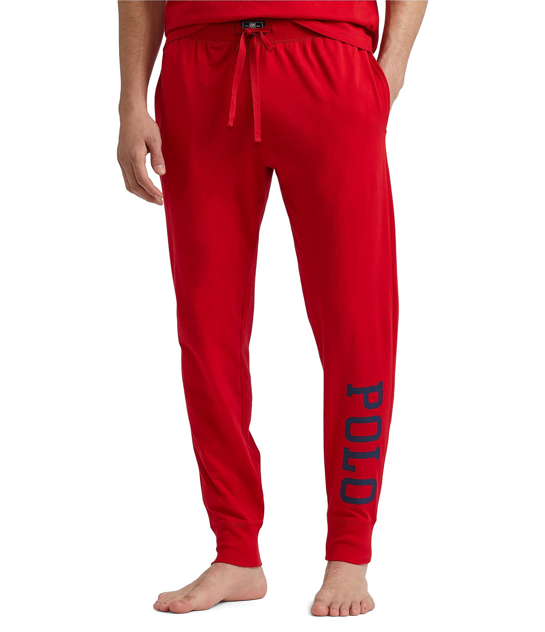 Polo Ralph Lauren Big & Tall Signature Logo Knit Jersey Jogger Sleep Pants  | Dillard's