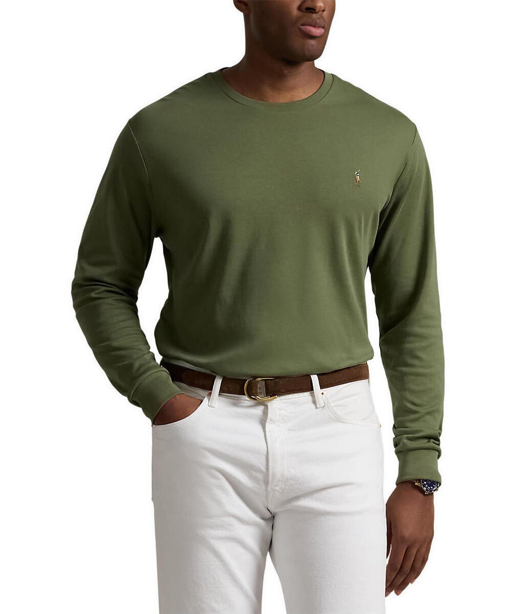 Polo Ralph Lauren Big Tall Soft Cotton Long Sleeve T Shirt XLT