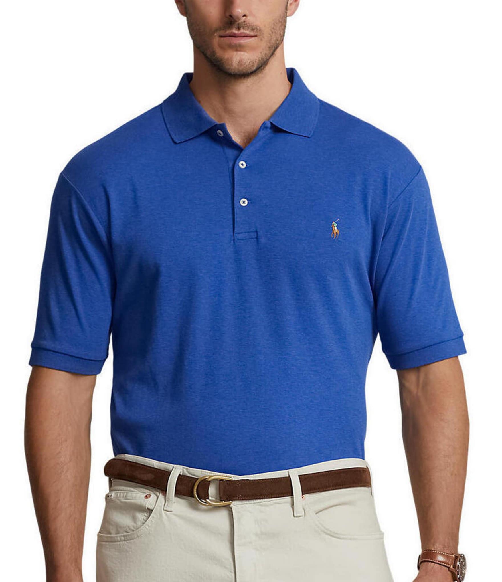 Polo Ralph Lauren Big & Tall Soft Cotton Short Sleeve Polo Shirt ...