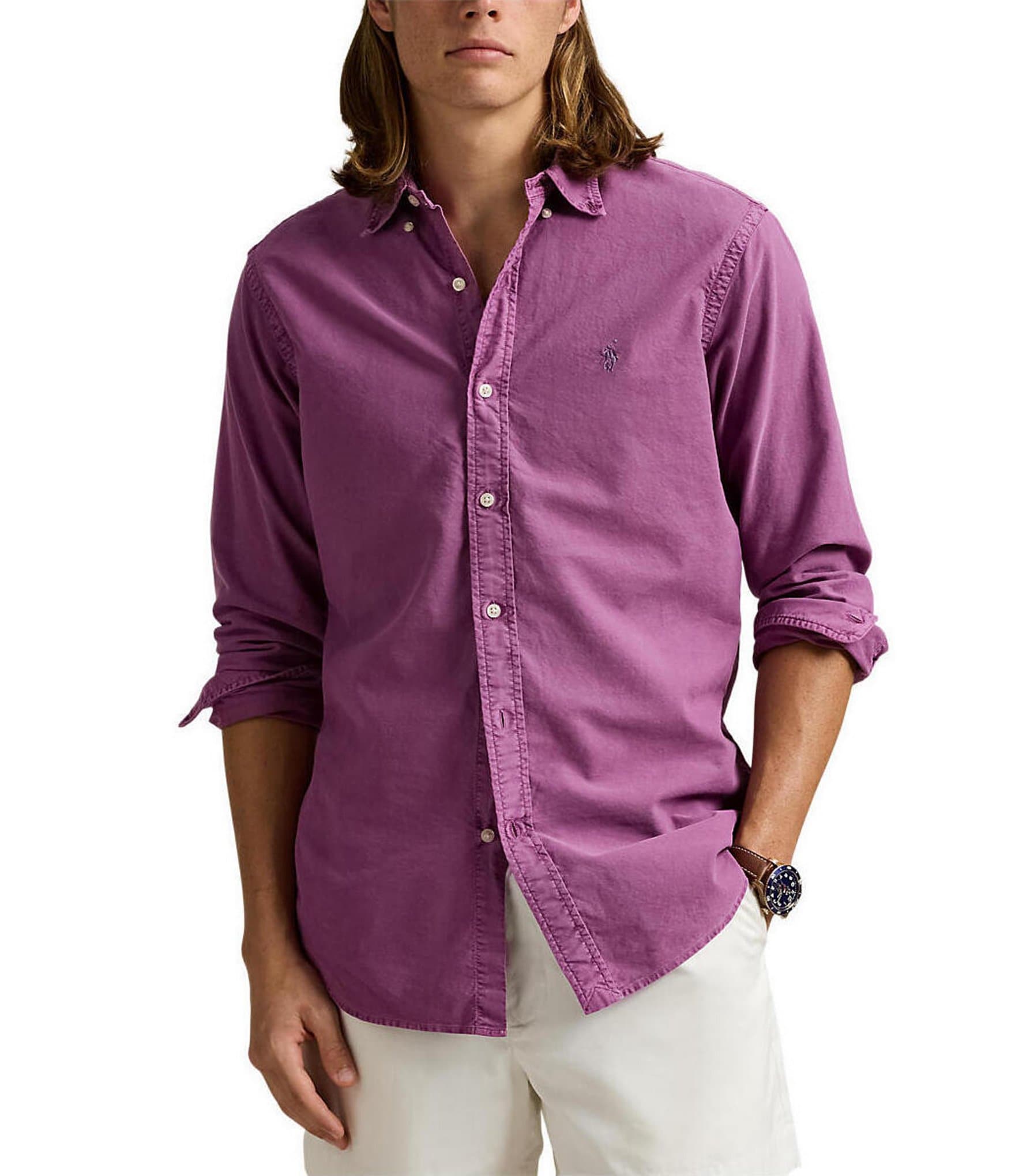 Ralph lauren big and tall oxford shirt best sale