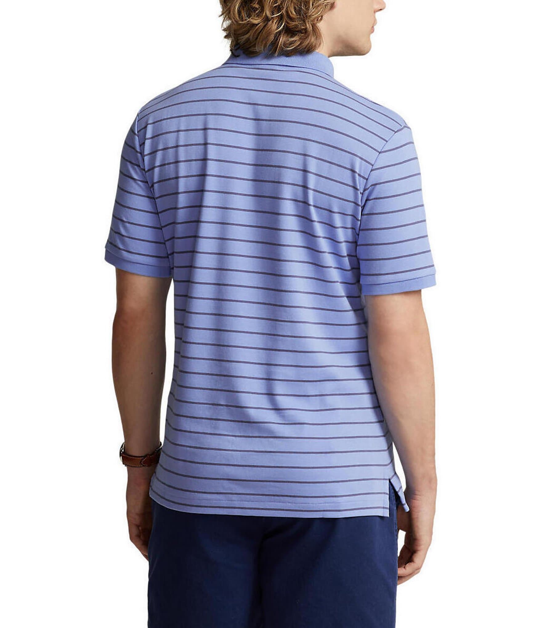 Polo Ralph Lauren Big & Tall Stripe Soft Cotton Short Sleeve Polo Shirt