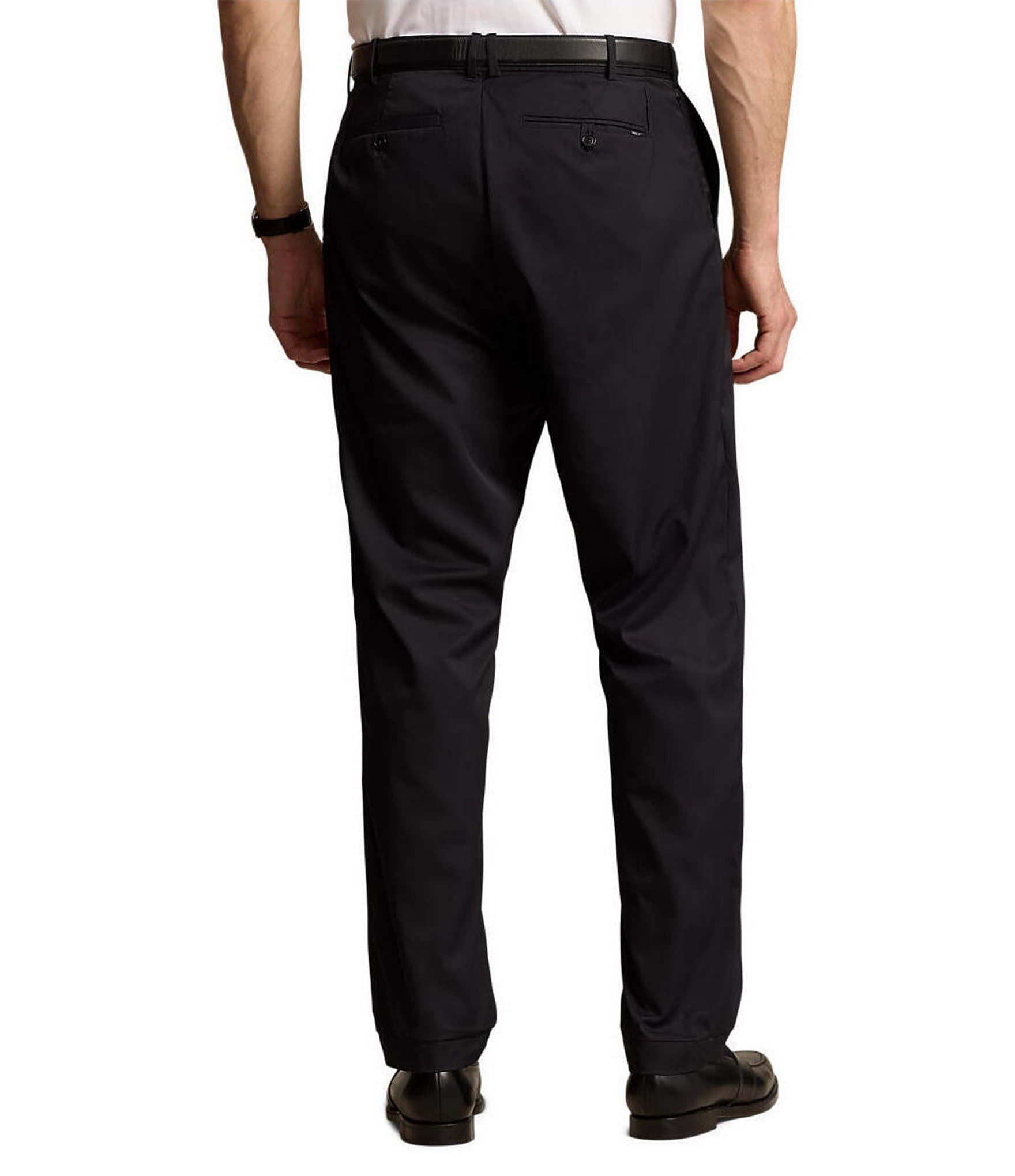 Polo Ralph Lauren Big & Tall Tailored Fit Flat Front Performance Twill Pants