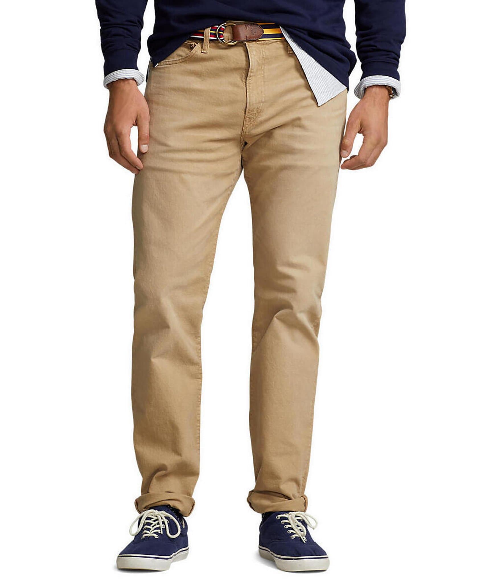 Polo Ralph Lauren Big & Tall Varick Slim Straight Stretch Jeans | Dillard's
