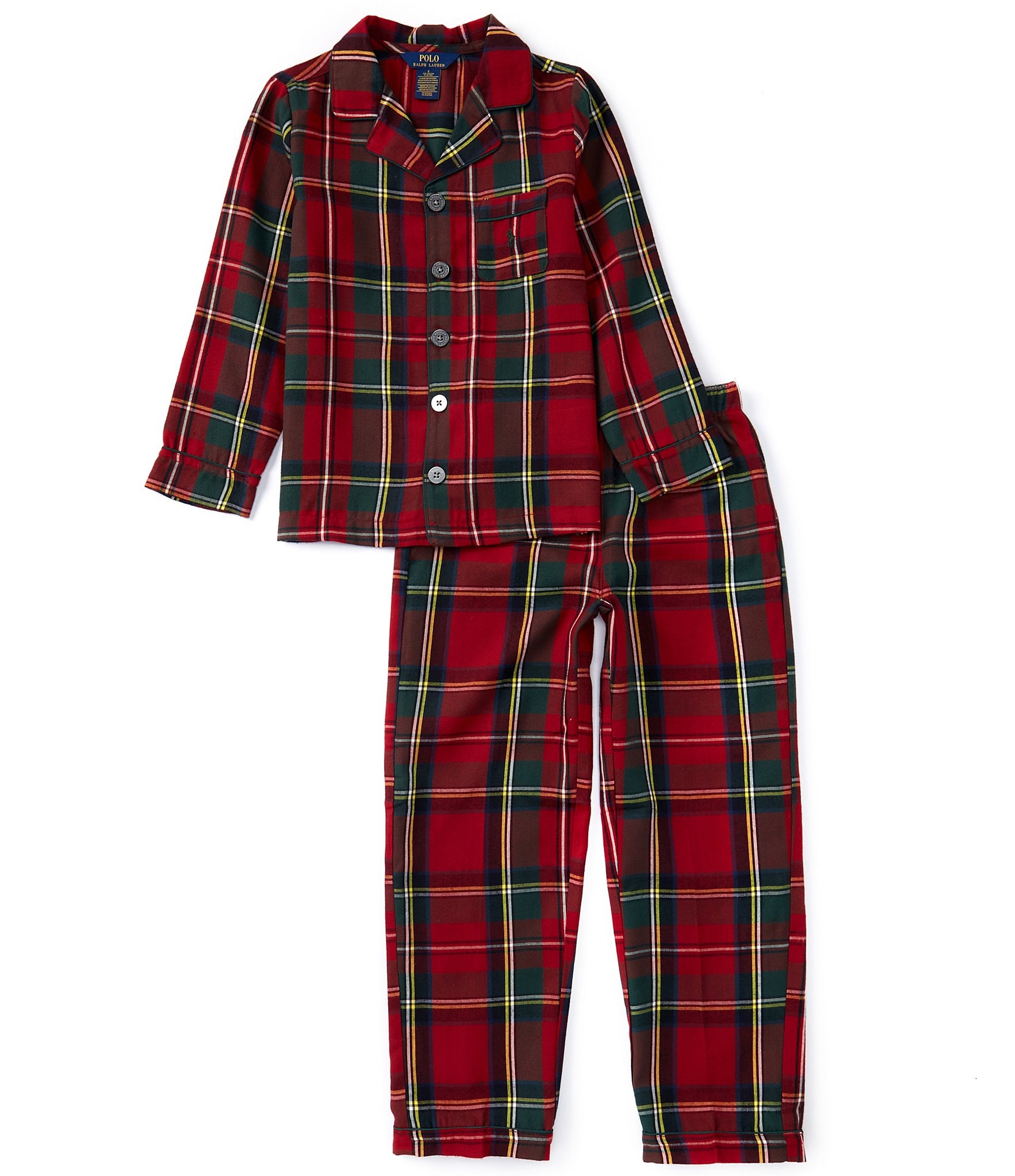 Ralph lauren red plaid pajamas sale