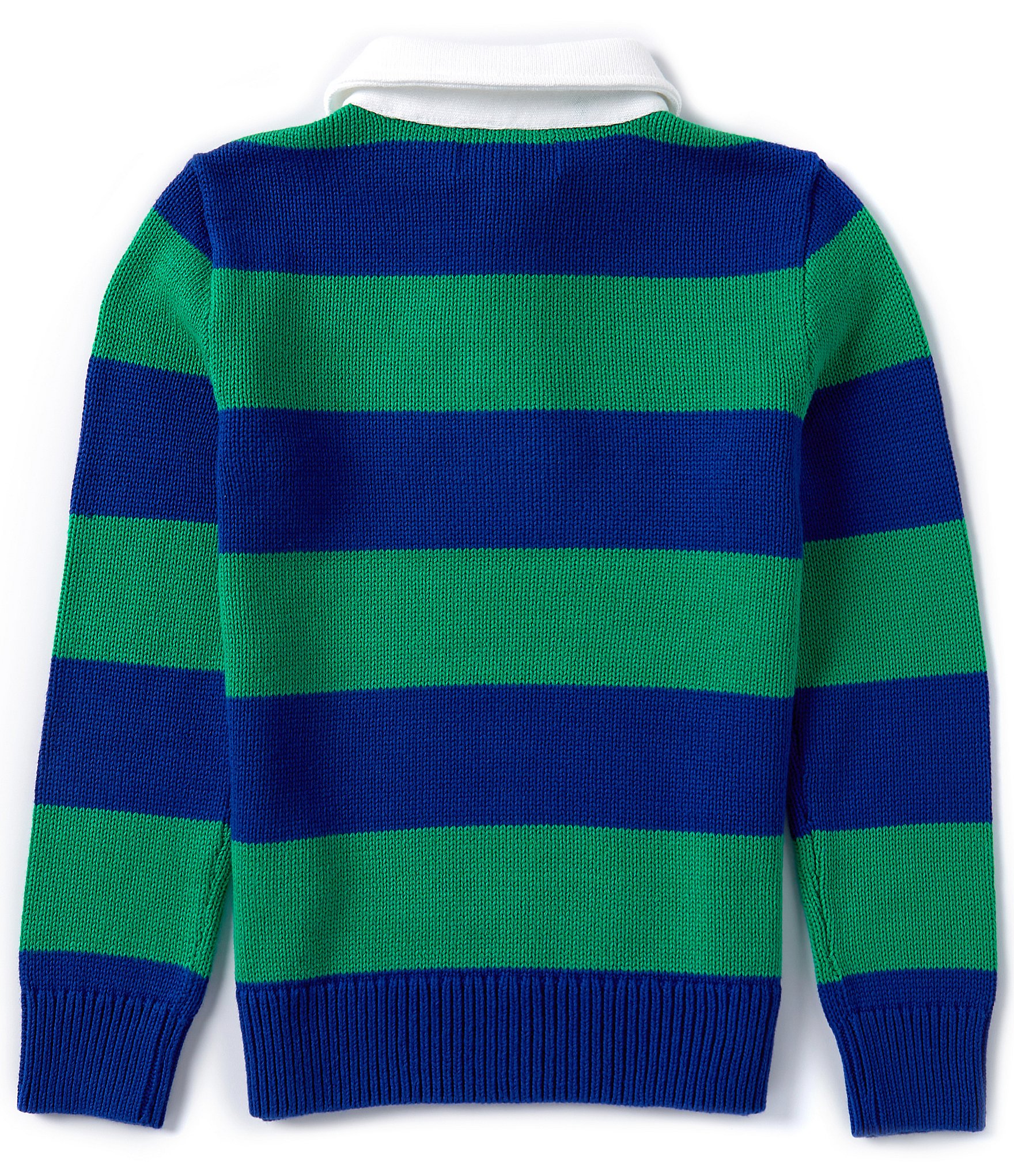 Polo Ralph Lauren Big Boys 8-20 Long Sleeve Striped Rugby Sweater