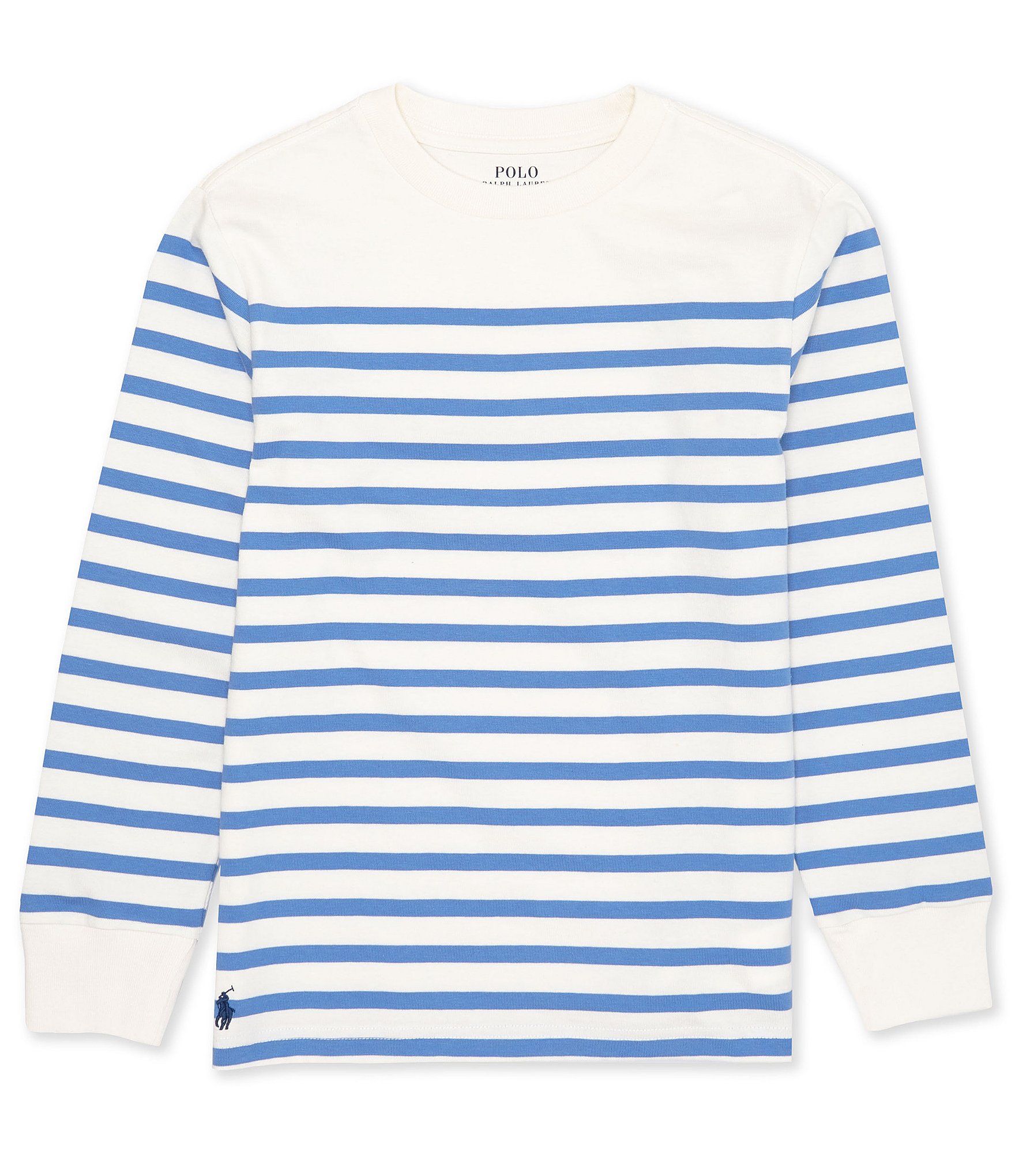 Polo Ralph Lauren Big Boys 8-20 Long Sleeve Striped T-Shirt | Dillard's